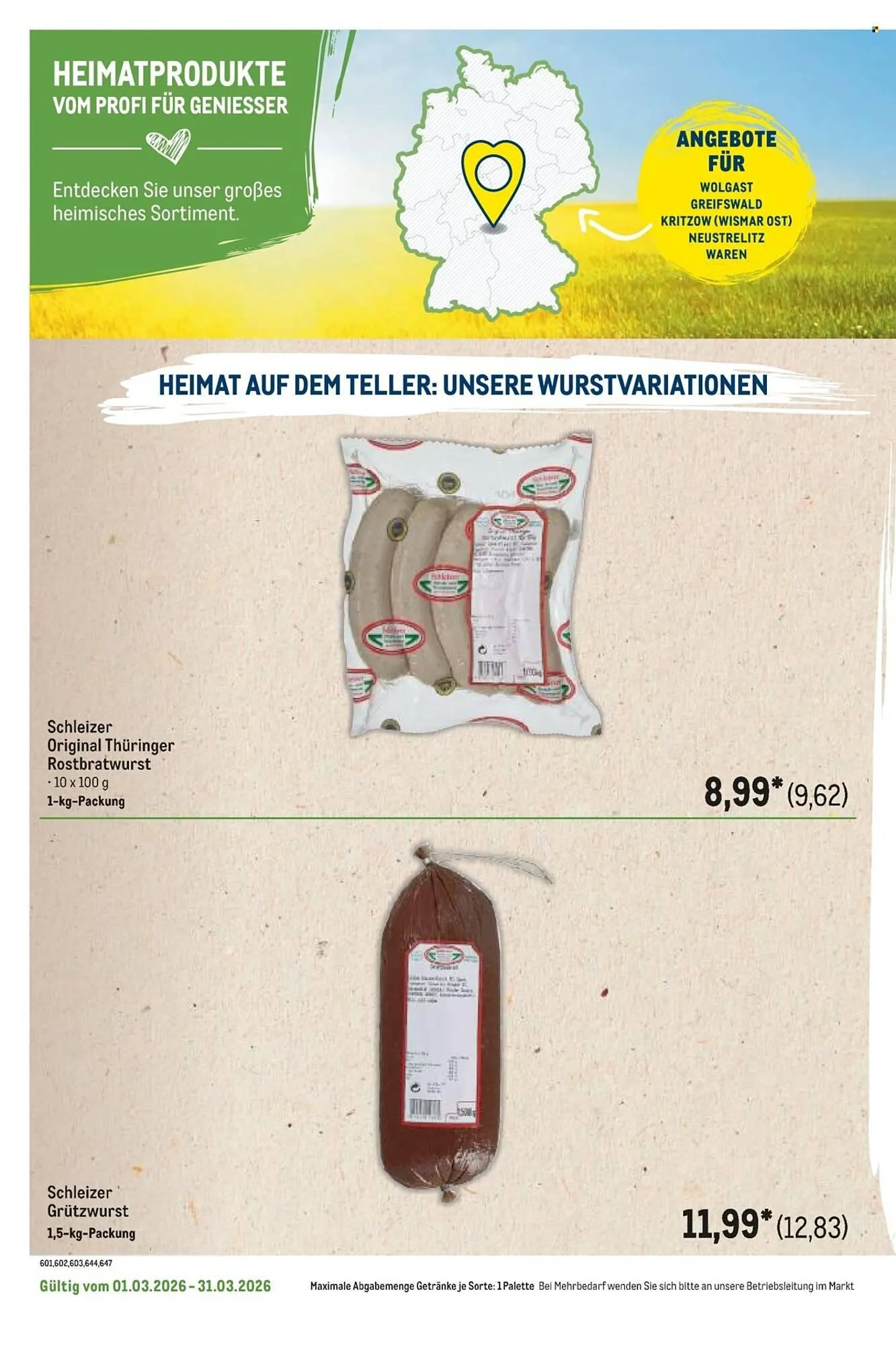 METRO Prospekt von 1. März bis 31. März 2026 - Prospekt seite 56