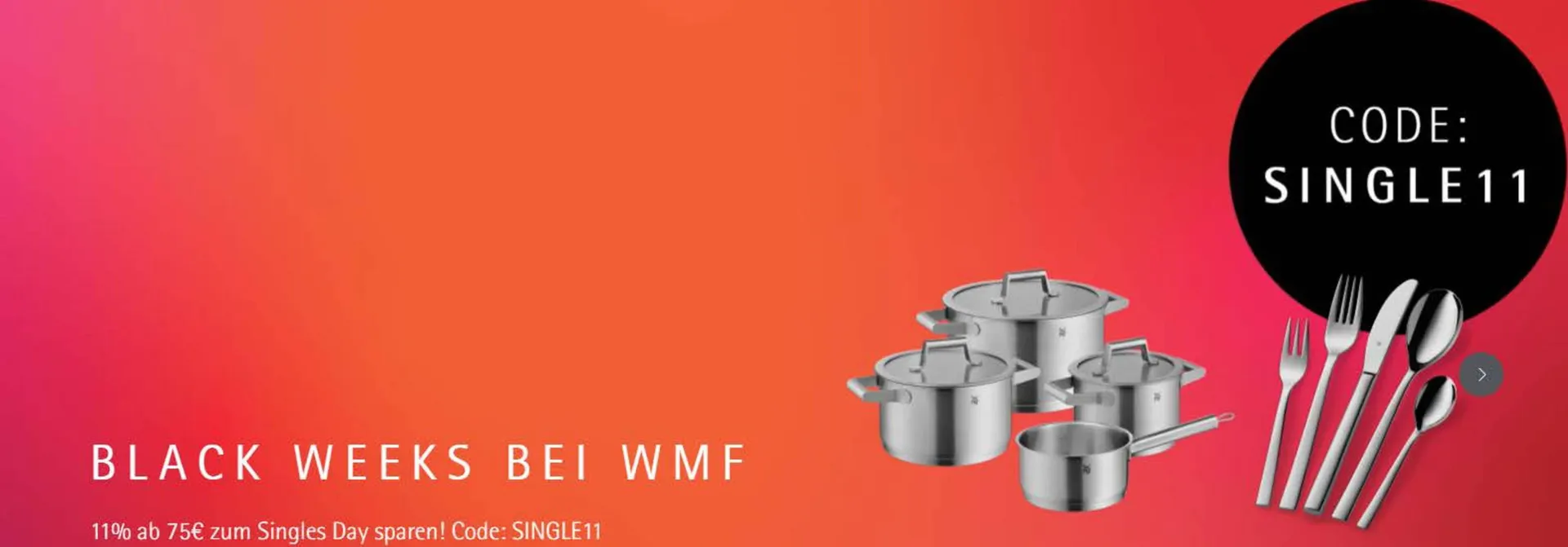 WMF Prospekt von 12. November bis 28. November 2025 - Prospekt seite 1