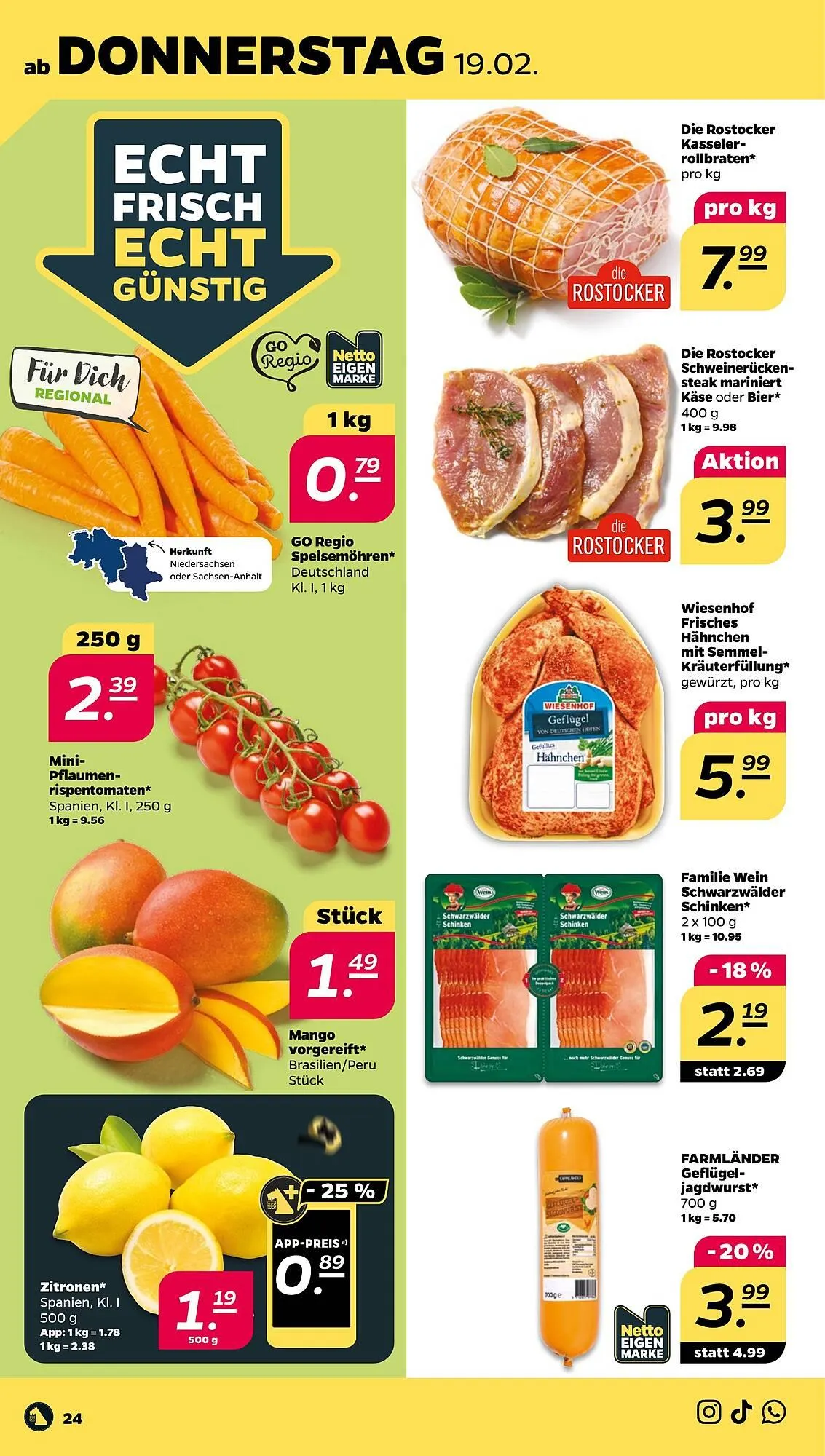 NETTO Prospekt von 16. Februar bis 21. Februar 2026 - Prospekt seite 28
