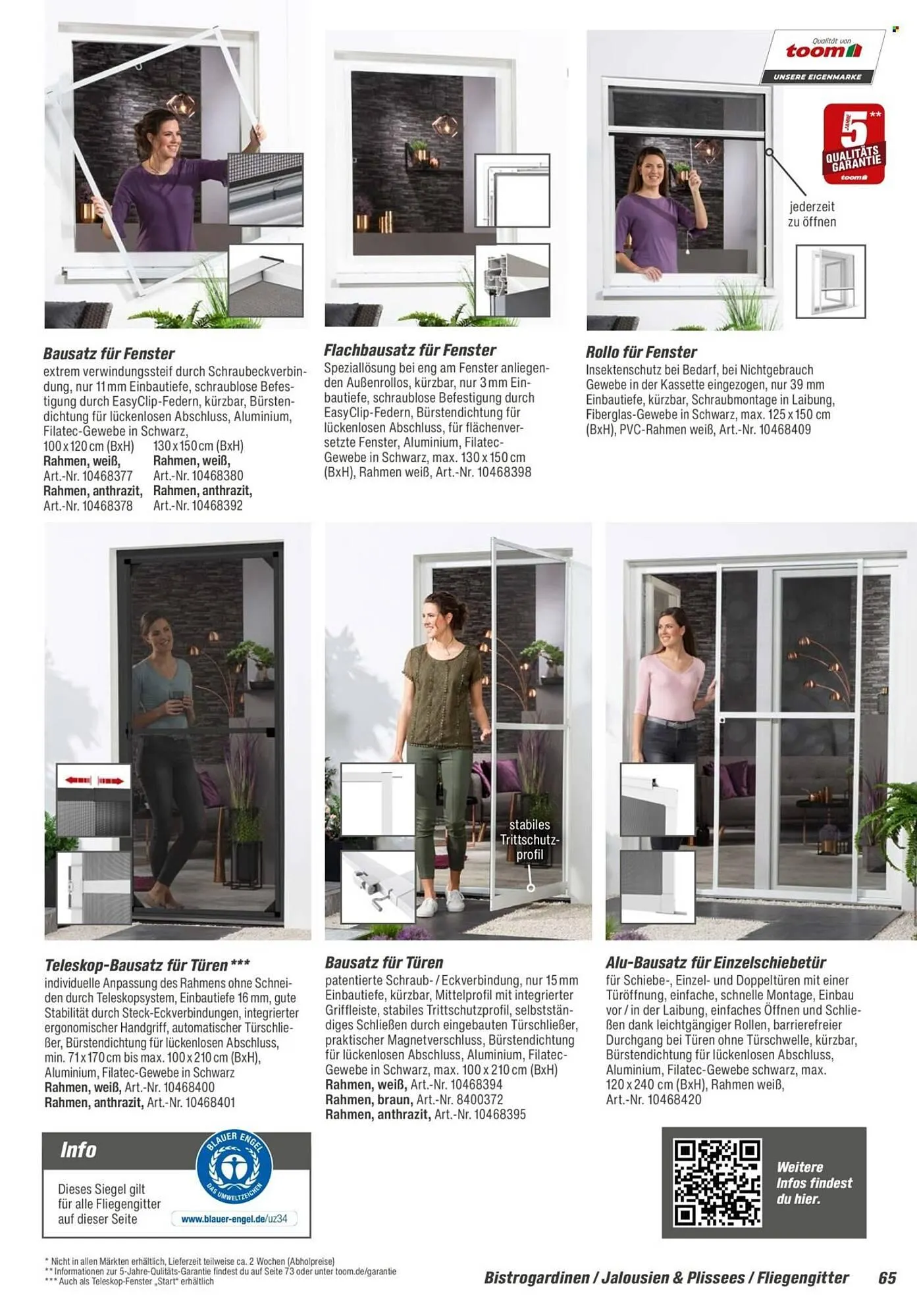 Toom Baumarkt Prospekt von 14. Februar bis 30. April 2026 - Prospekt seite 65