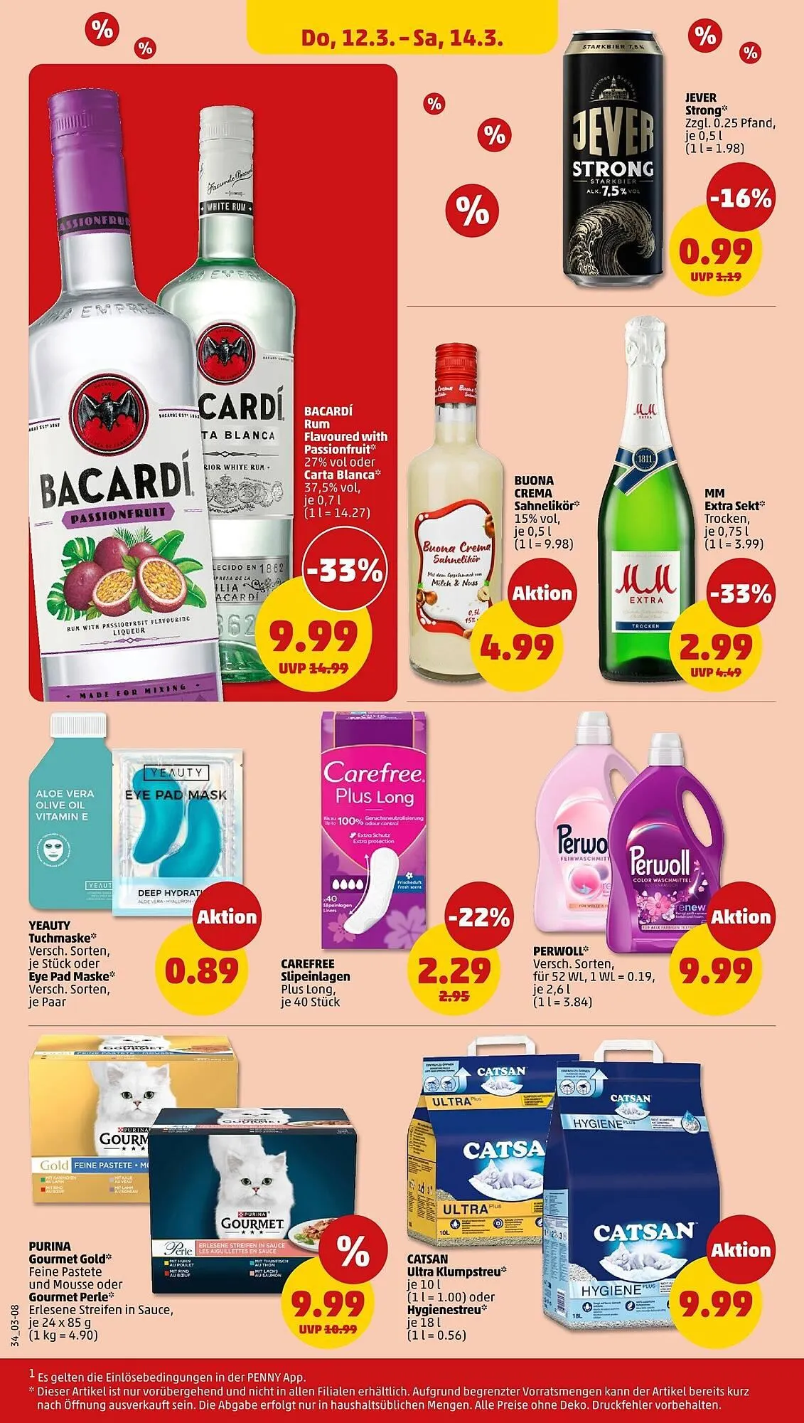 PENNY Prospekt von 9. März bis 14. März 2026 - Prospekt seite 34