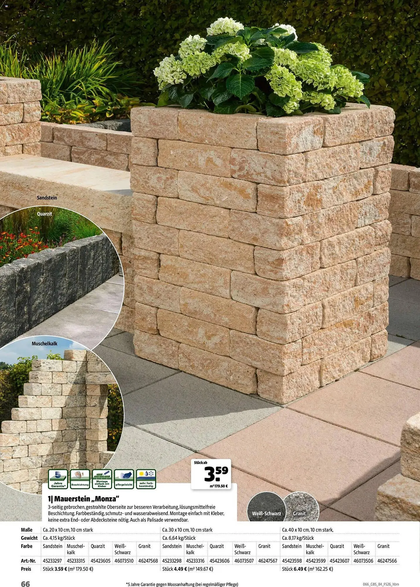 Hagebau Prospekt von 2. März bis 31. Dezember 2026 - Prospekt seite 66