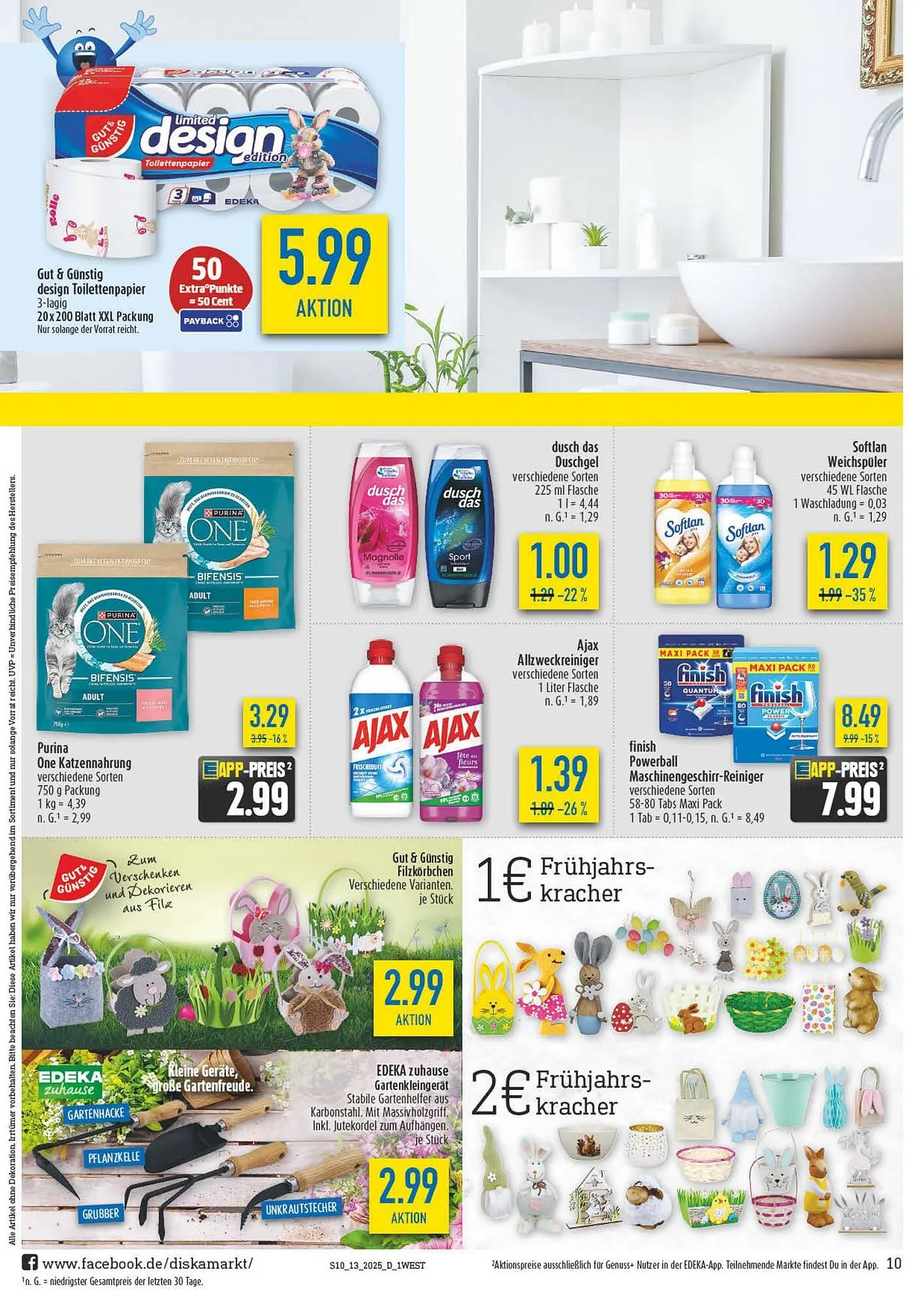 diska Prospekt von 24. März bis 29. März 2025 - Prospekt seite 10