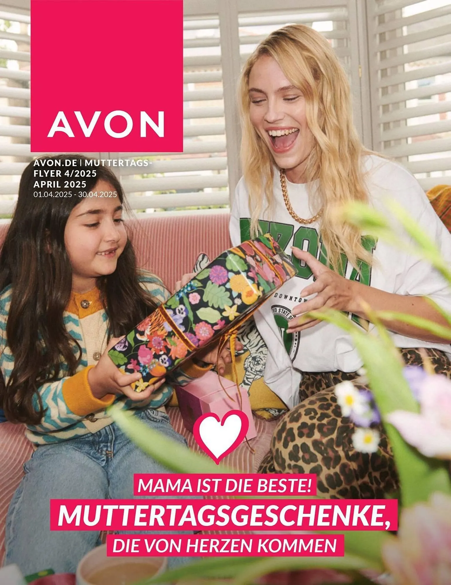 Avon Prospekt von 1. April bis 30. April 2025 - Prospekt seite 1