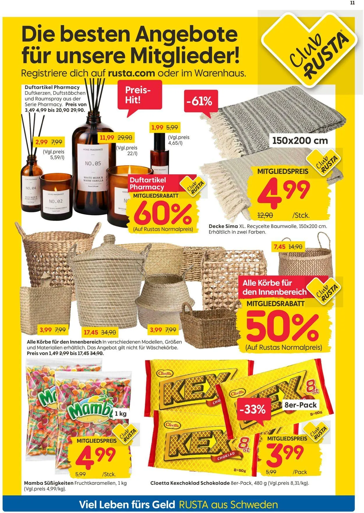 Rusta von 16. Juli bis 30. Juli 2025 - Prospekt seite 11