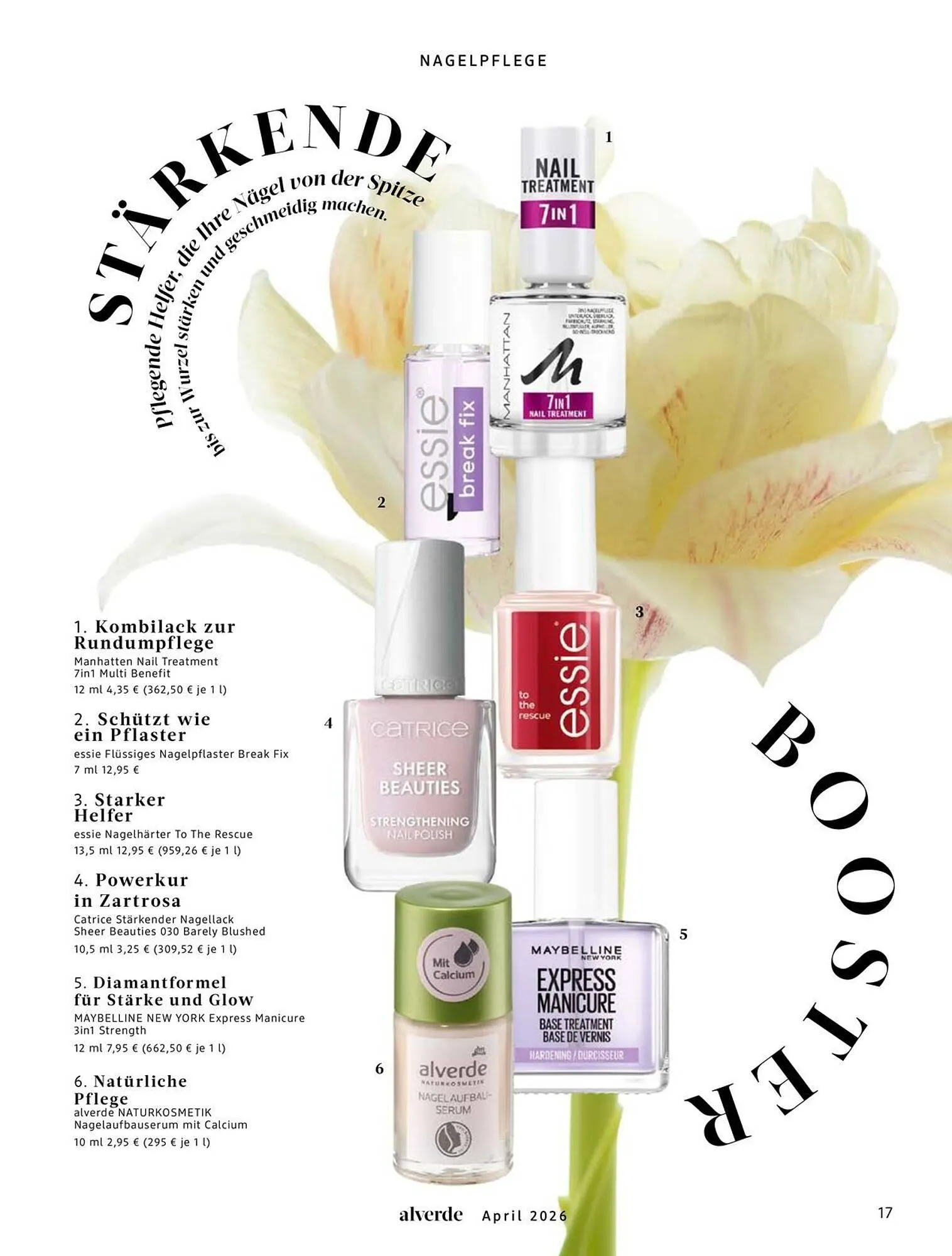 Dm drogerie Magazin von 1. April bis 30. April 2026 - Prospekt seite 17