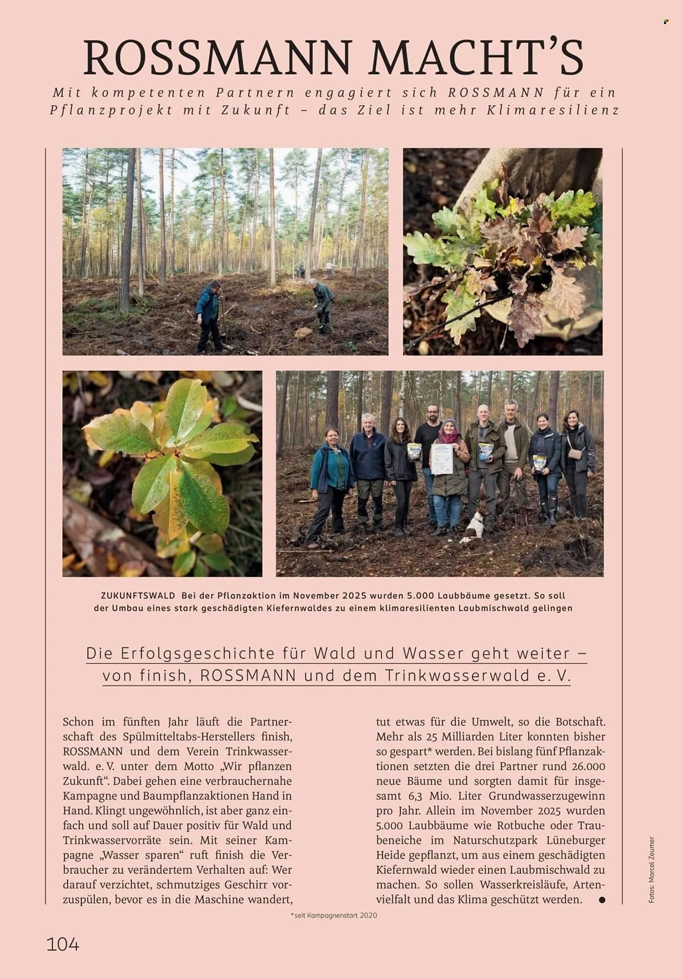 Rossmann Magazin von 1. März bis 31. März 2026 - Prospekt seite 104