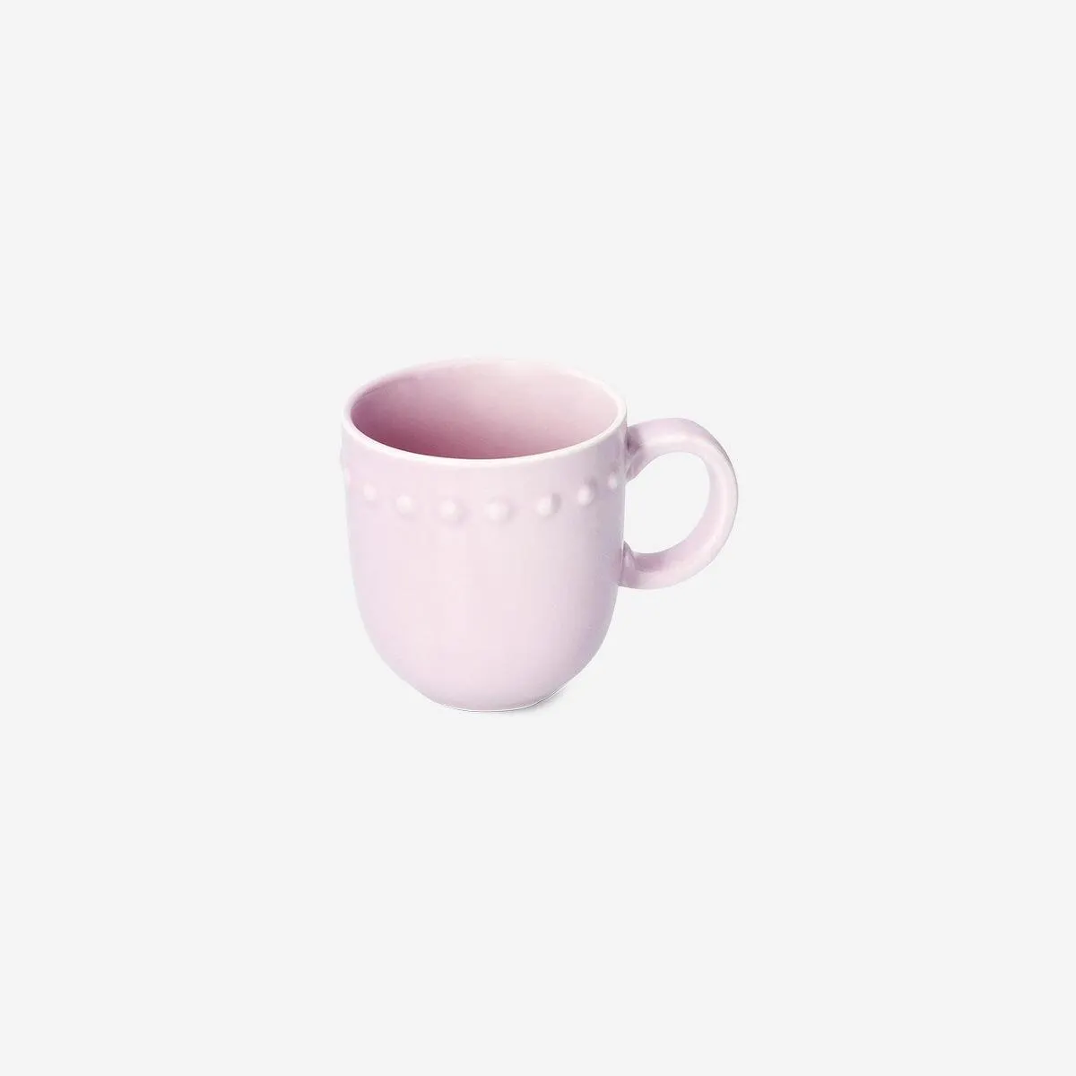 Pink mug with bubble edge - 390 ml