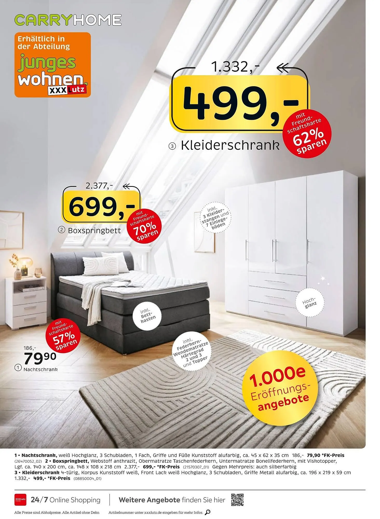 XXXLutz Prospekt von 21. April bis 27. April 2025 - Prospekt seite 22