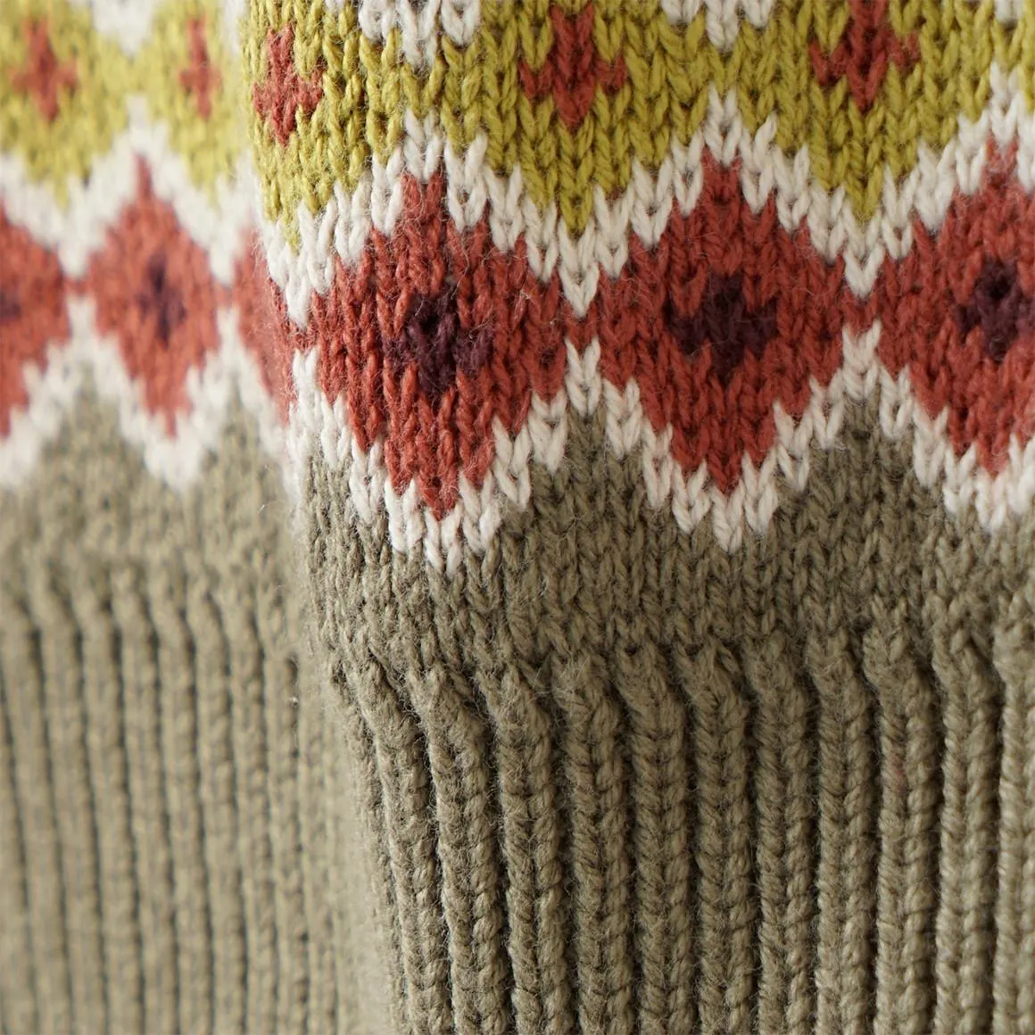 Baby Strickpullover aus Bio-Baumwolle