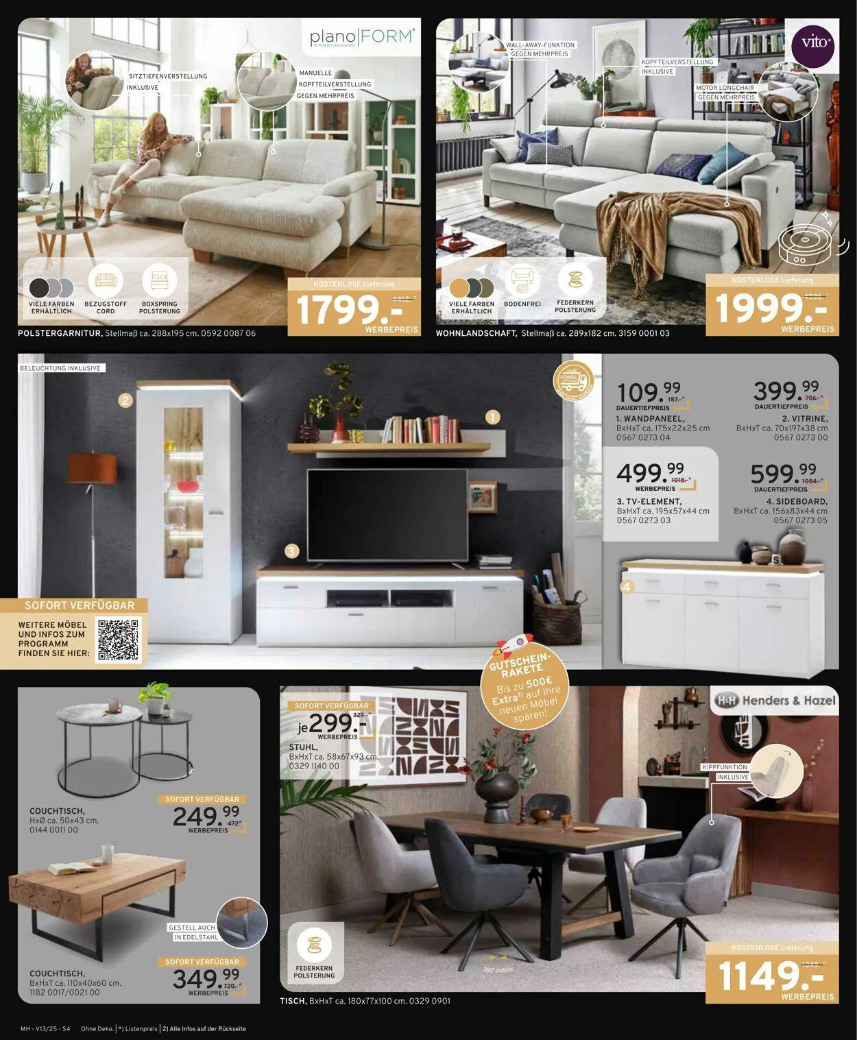 Möbel Heinrich Aktueller Prospekt von 20. Dezember bis 11. Januar 2026 - Prospekt seite 4
