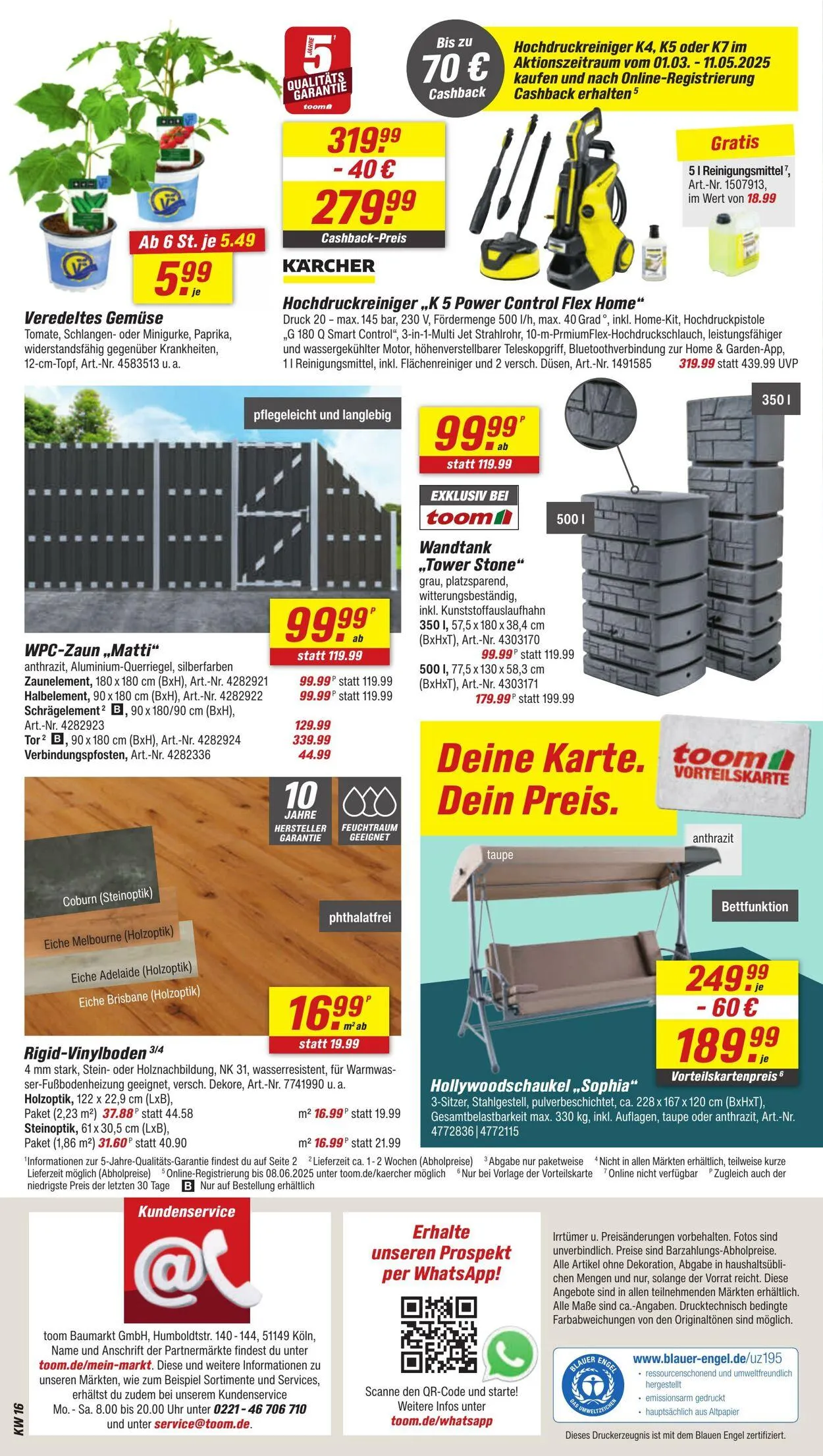 toom Baumarkt Aktueller Prospekt von 18. August bis 1. September 2025 - Prospekt seite 36