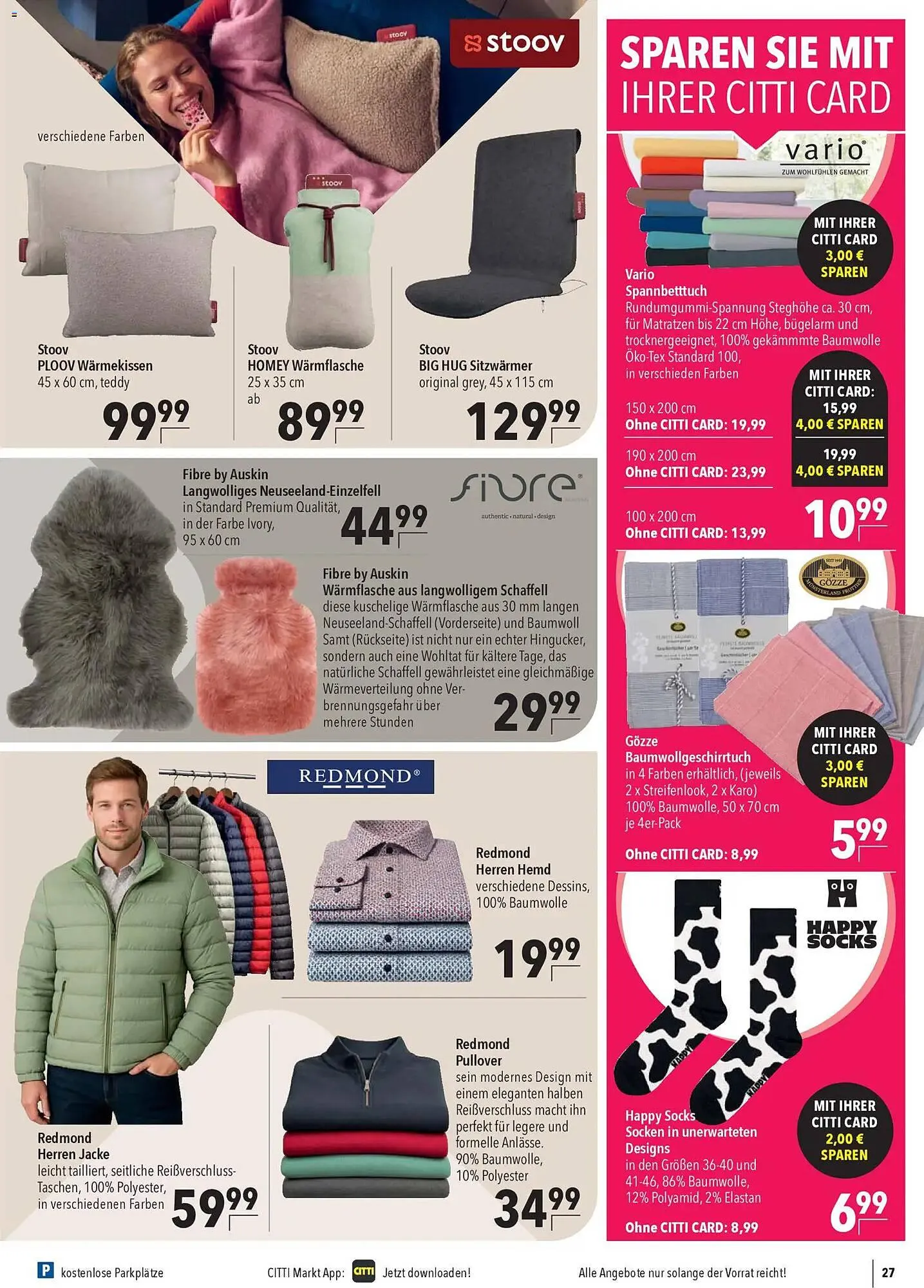 CITTI Markt Prospekt von 28. Januar bis 10. Februar 2026 - Prospekt seite 27