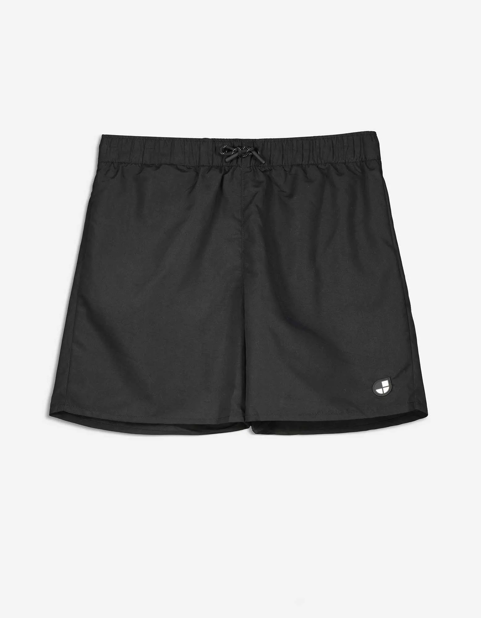 Badehose - Elastischer Bund - schwarz