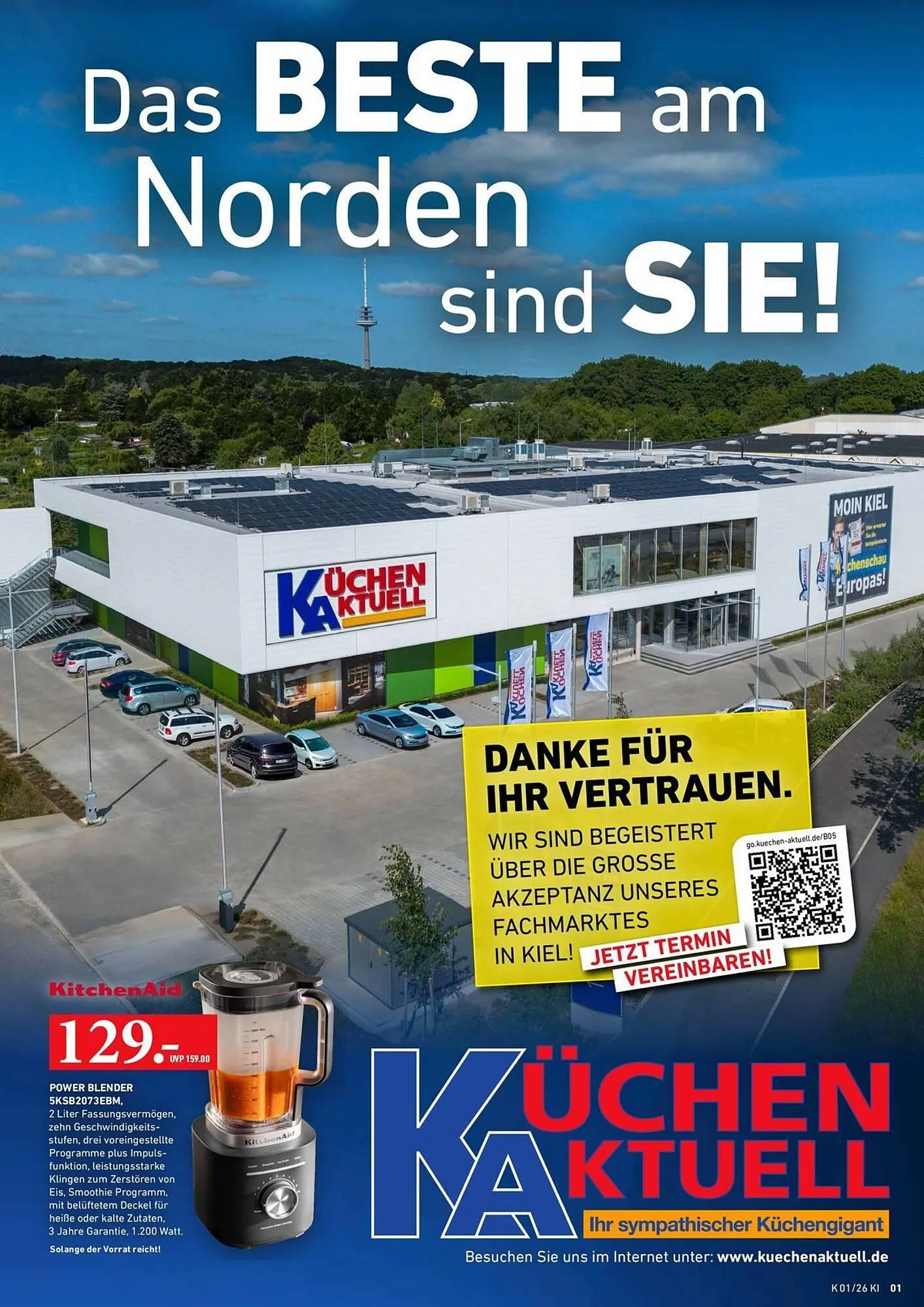 Küchen Aktuell Prospekt von 13. Januar bis 31. Dezember 2026 - Prospekt seite 1