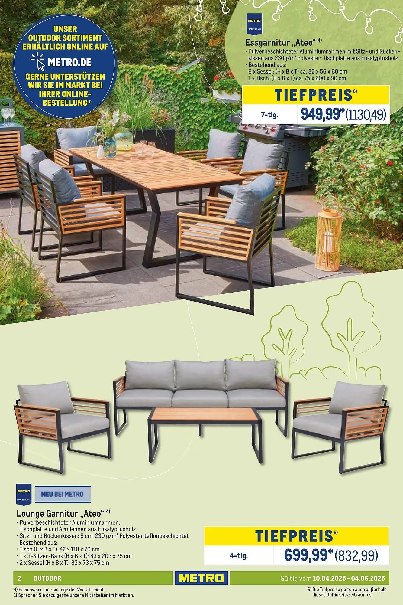 METRO Prospekt von 10. April bis 6. Juni 2025 - Prospekt seite 2