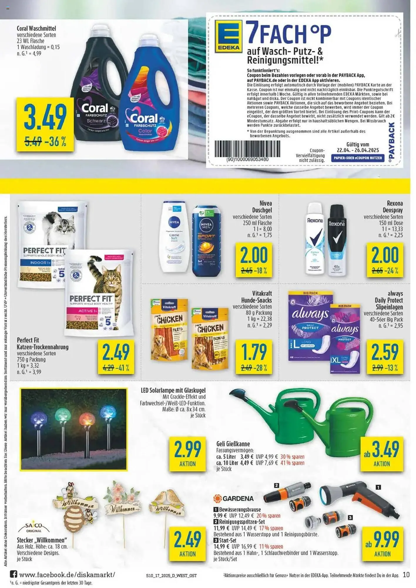 diska Prospekt von 22. April bis 26. April 2025 - Prospekt seite 10