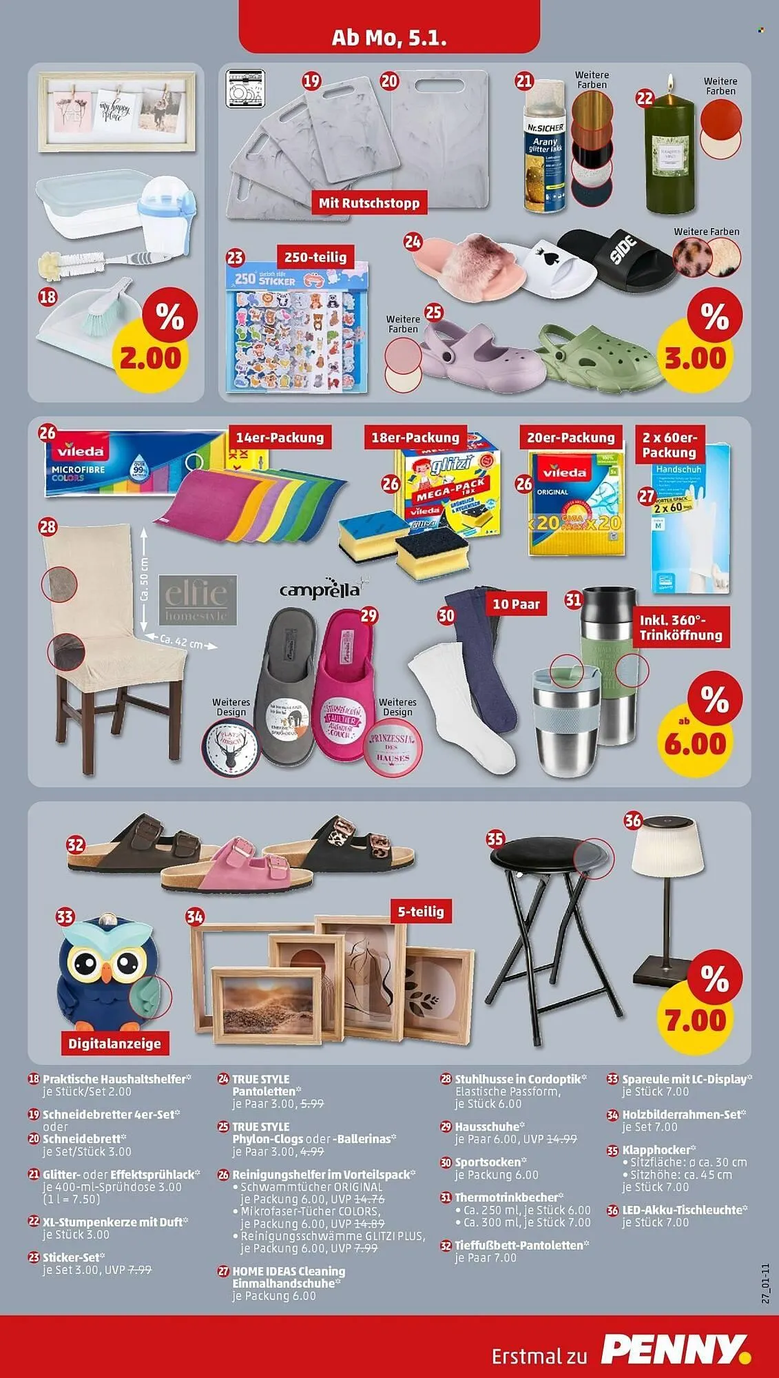 PENNY Prospekt von 5. Januar bis 10. Januar 2026 - Prospekt seite 27