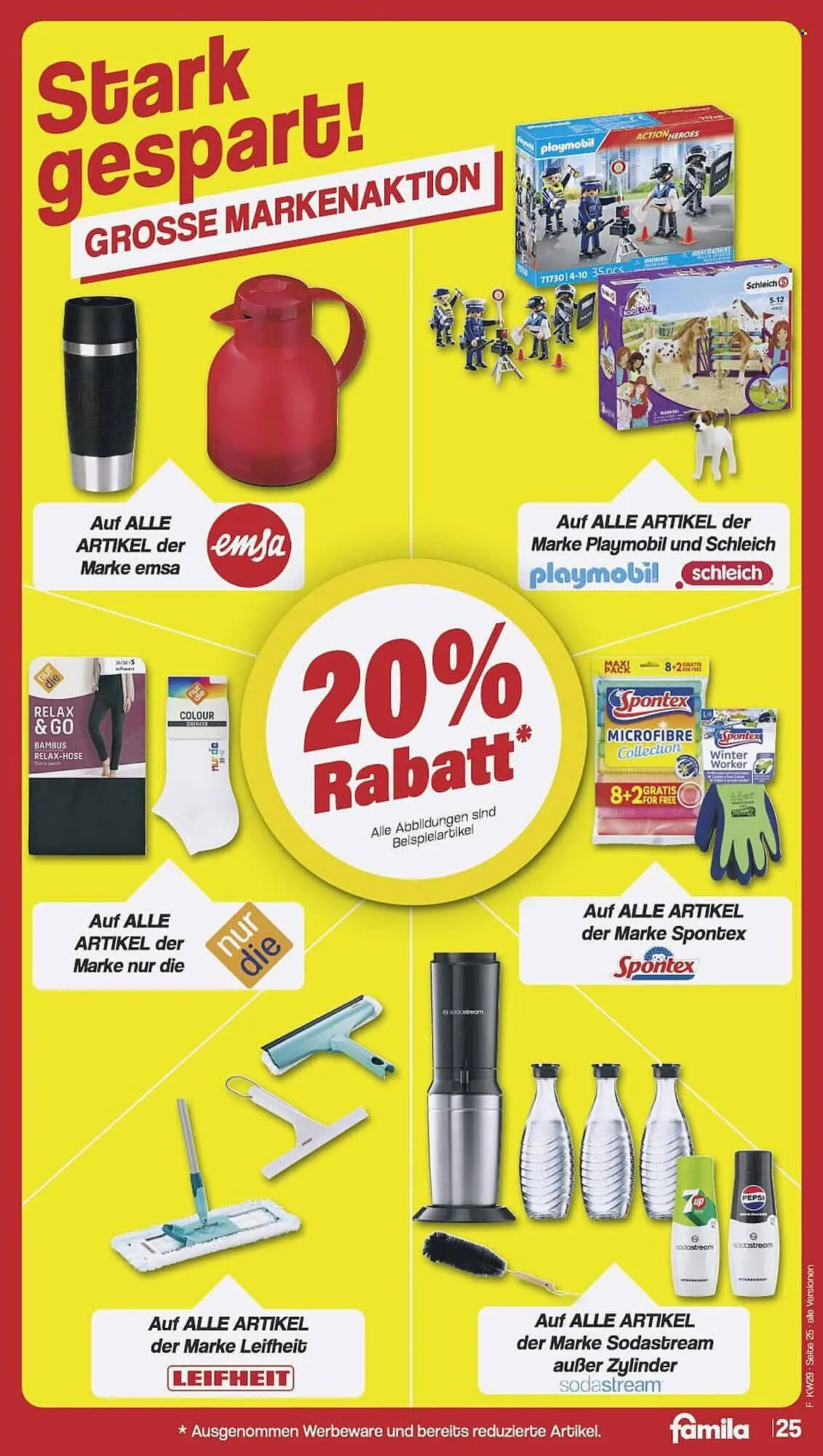 Famila Nord Ost Prospekt von 14. Juli bis 19. Juli 2025 - Prospekt seite 25