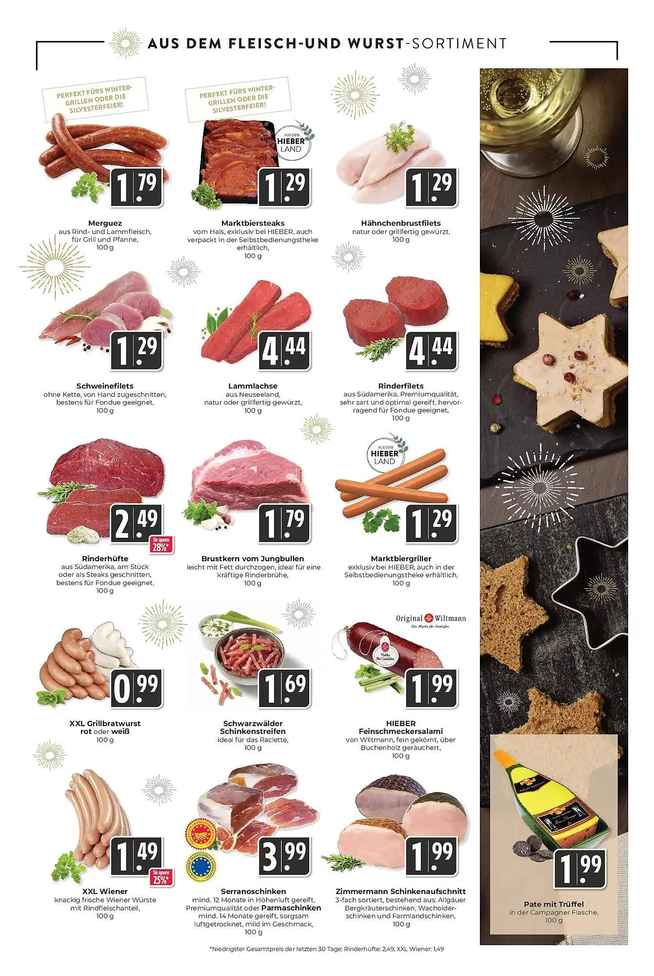 Hieber's Frische Center Prospekt von 28. Dezember bis 3. Januar 2026 - Prospekt seite 2