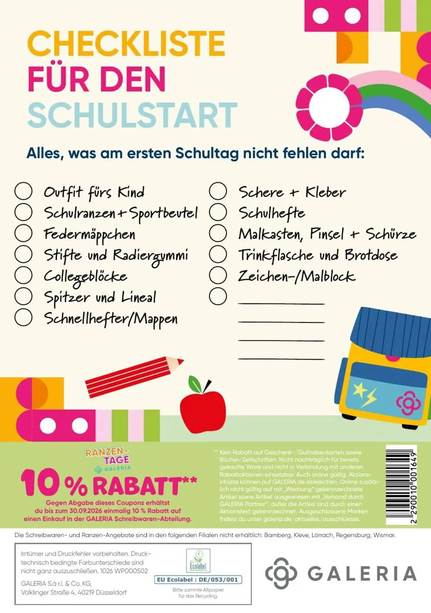 Galeria Kaufhof Prospekt von 1. März bis 30. Juni 2026 - Prospekt seite 32