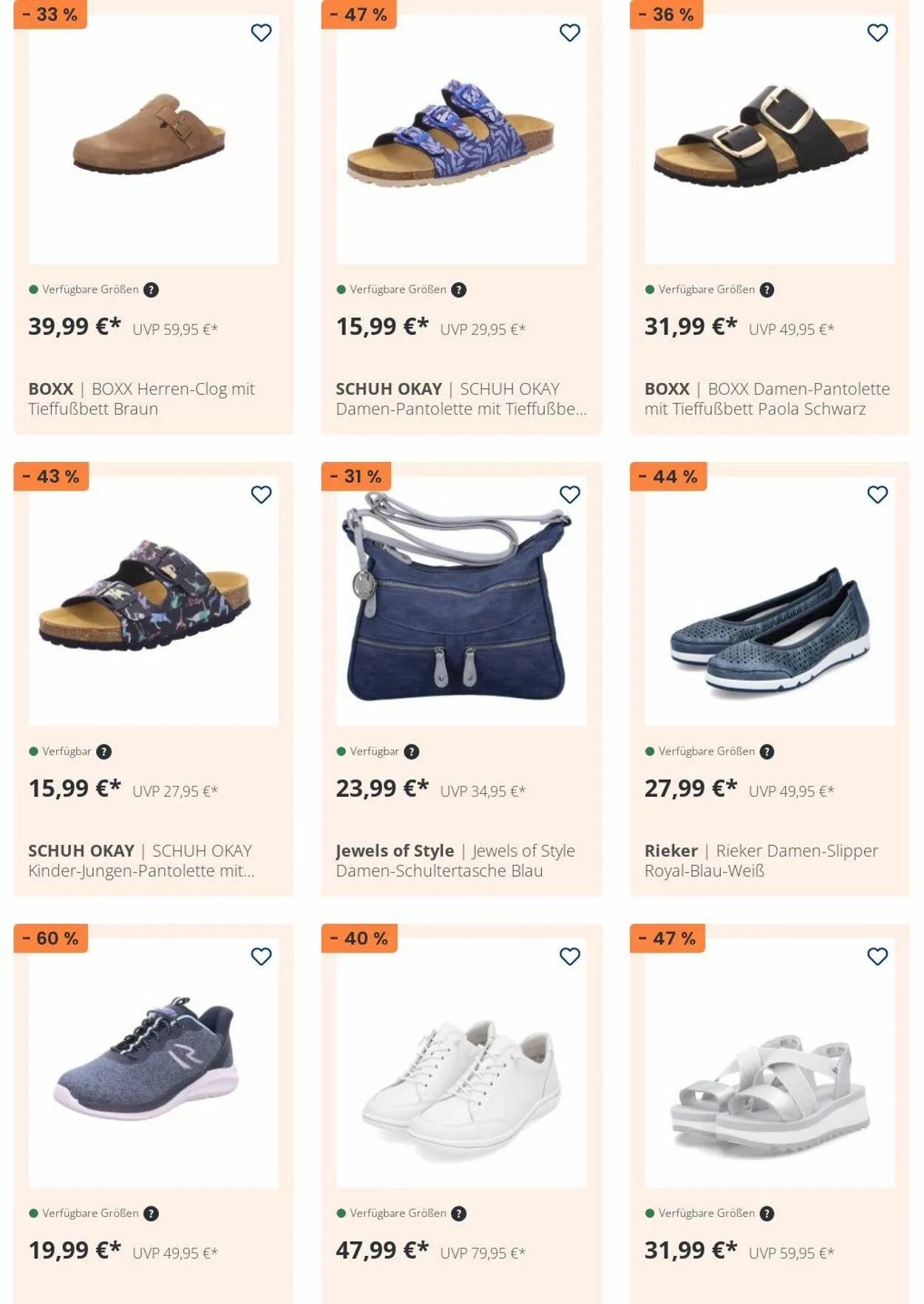 SCHUH OKAY Aktueller Prospekt von 4. August bis 13. August 2025 - Prospekt seite 13