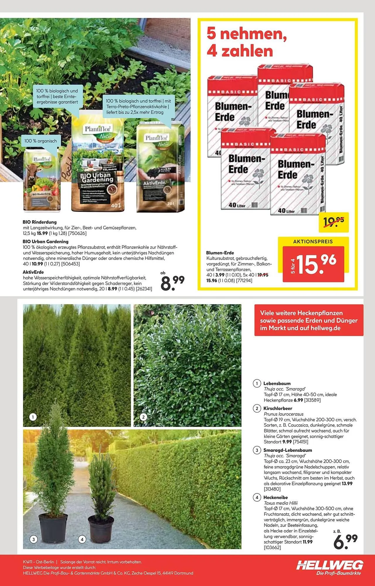 Hellweg Prospekt von 10. März bis 16. März 2025 - Prospekt seite 23