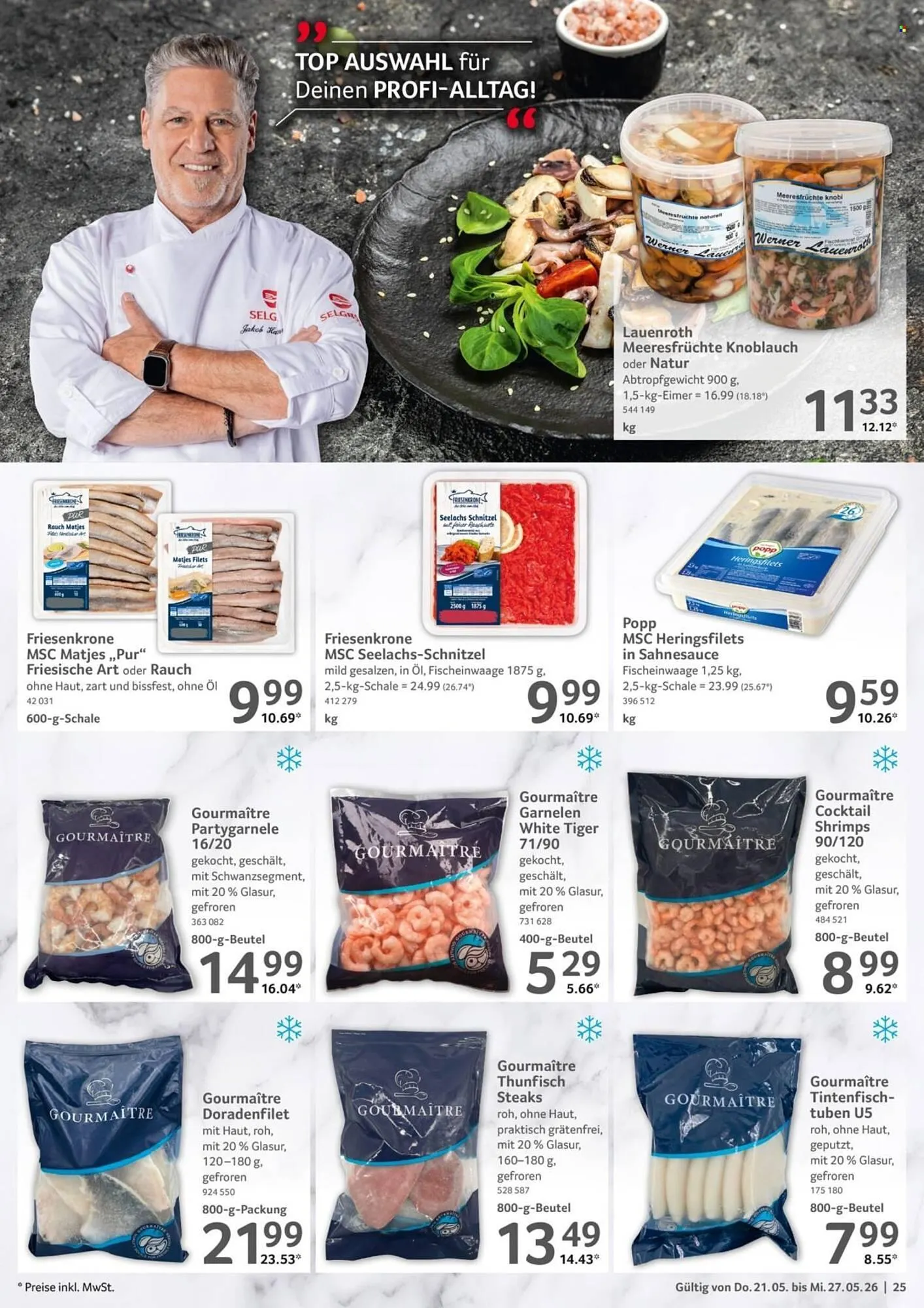 Selgros Prospekt von 21. Mai bis 27. Mai 2026 - Prospekt seite 25