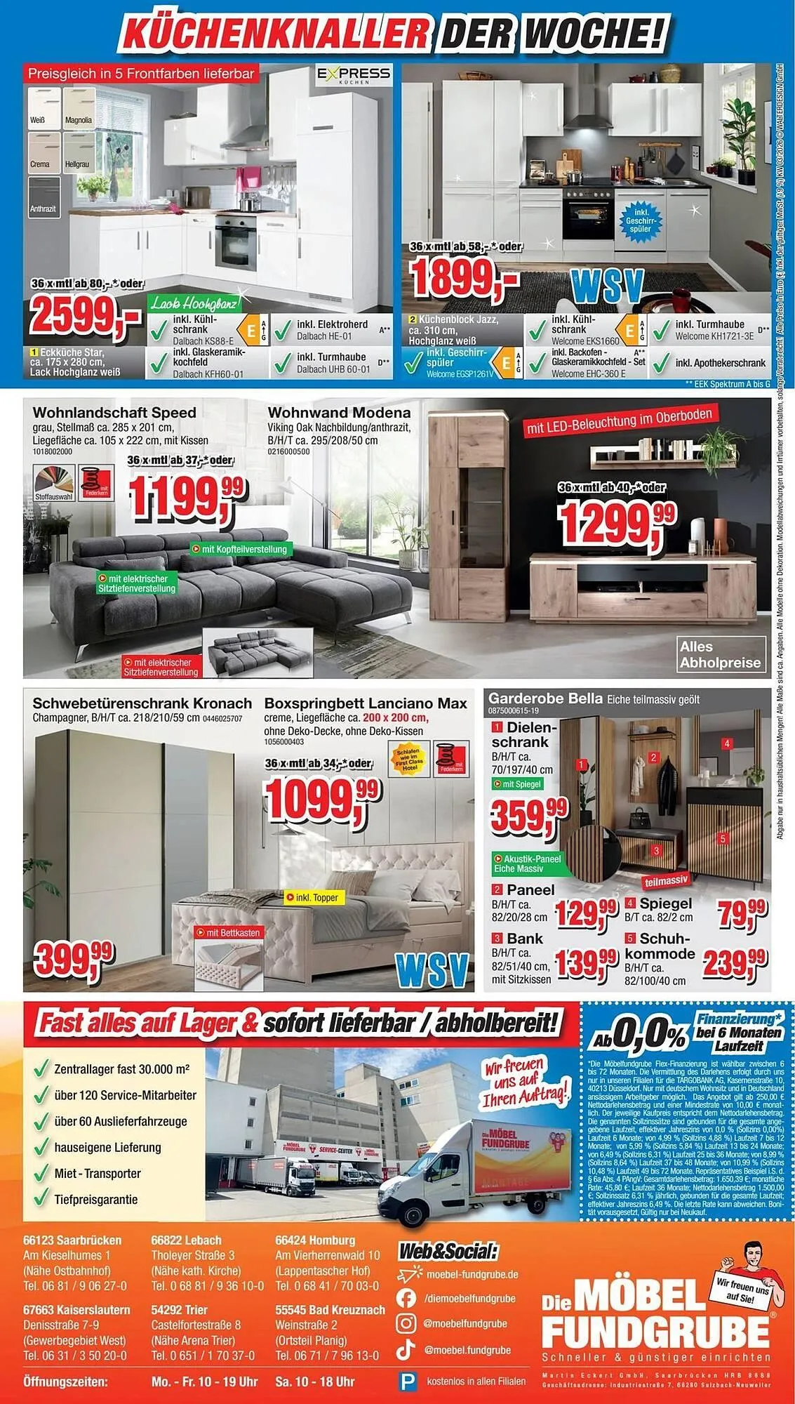 Möbelfundgrube Prospekt von 15. Januar bis 28. Januar 2026 - Prospekt seite 20