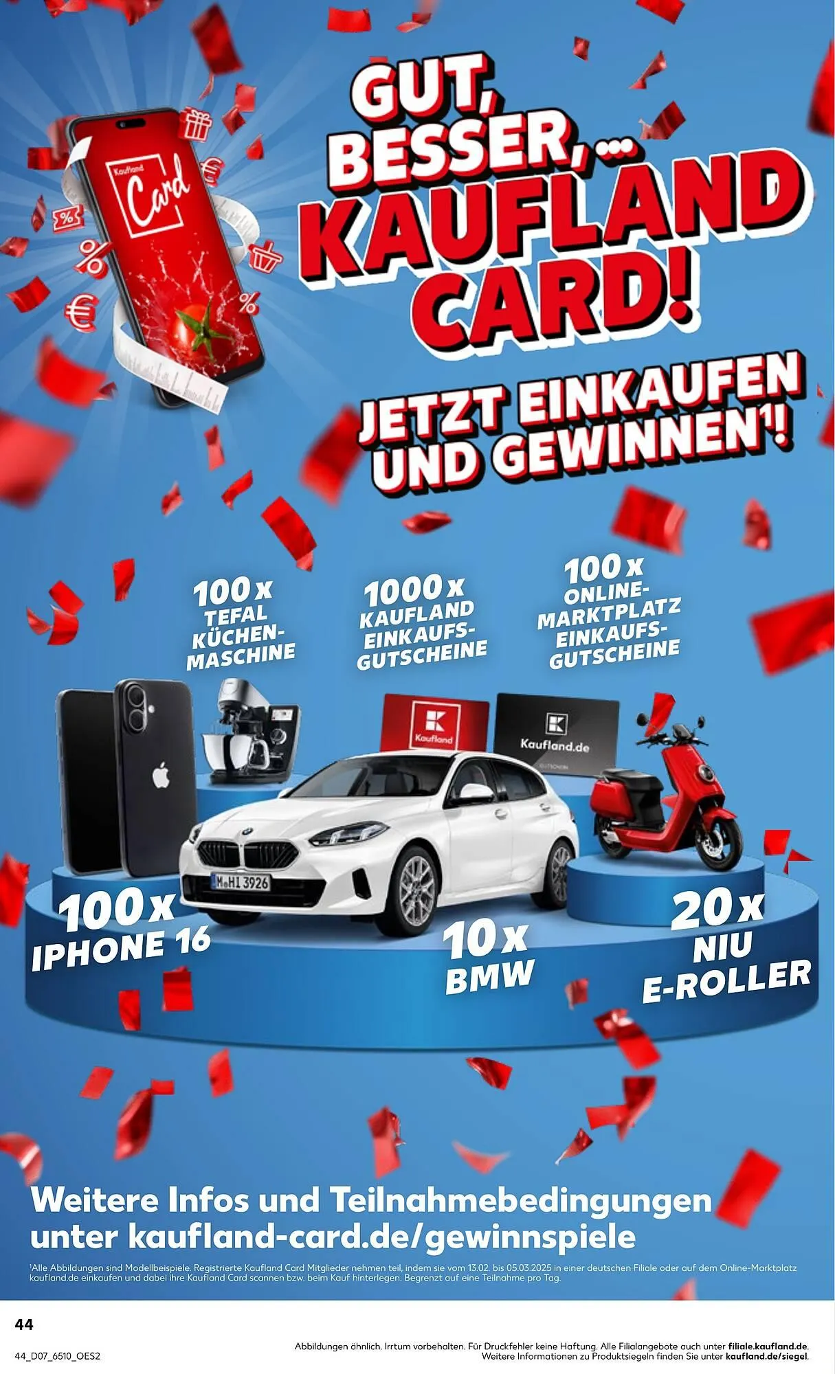 Kaufland Prospekt von 13. Februar bis 19. Februar 2025 - Prospekt seite 44