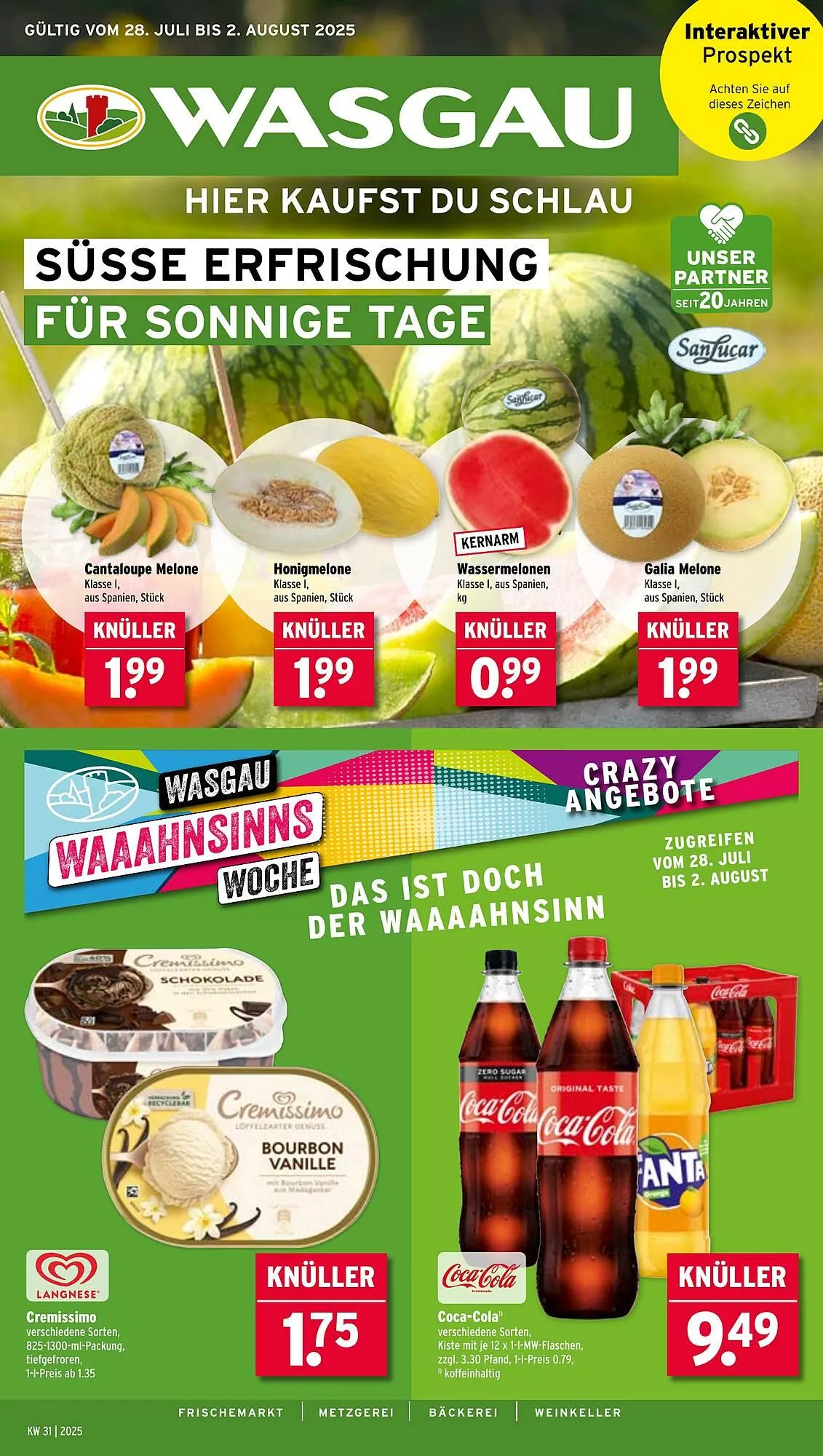 Wasgau Prospekt - 1