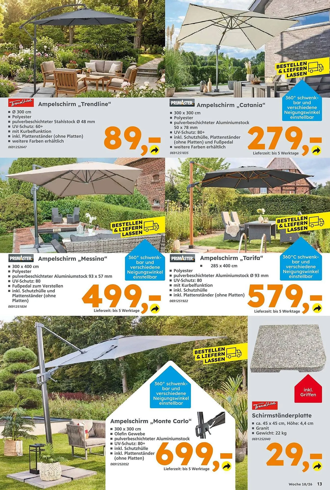 Globus Baumarkt Prospekt von 26. April bis 2. Mai 2026 - Prospekt seite 13