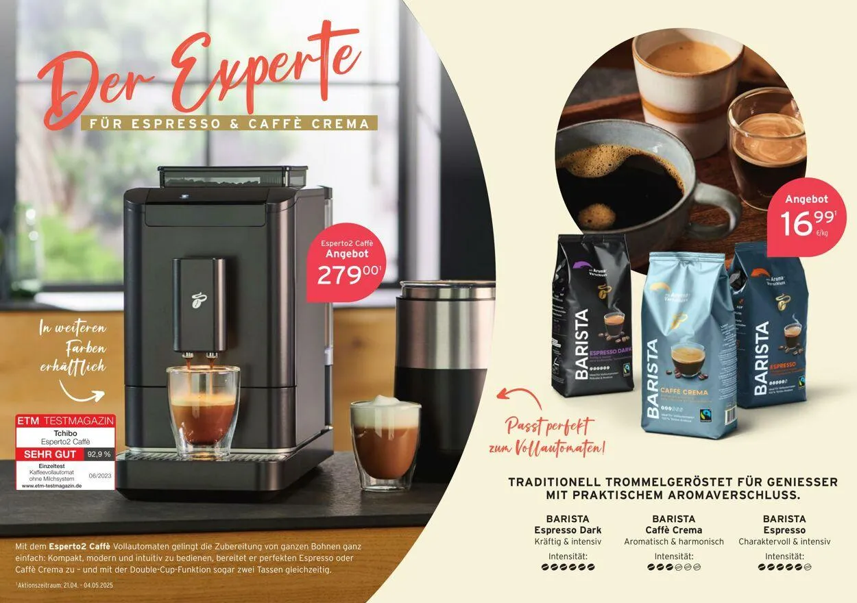 Tchibo Aktueller Prospekt von 15. April bis 29. April 2025 - Prospekt seite 14