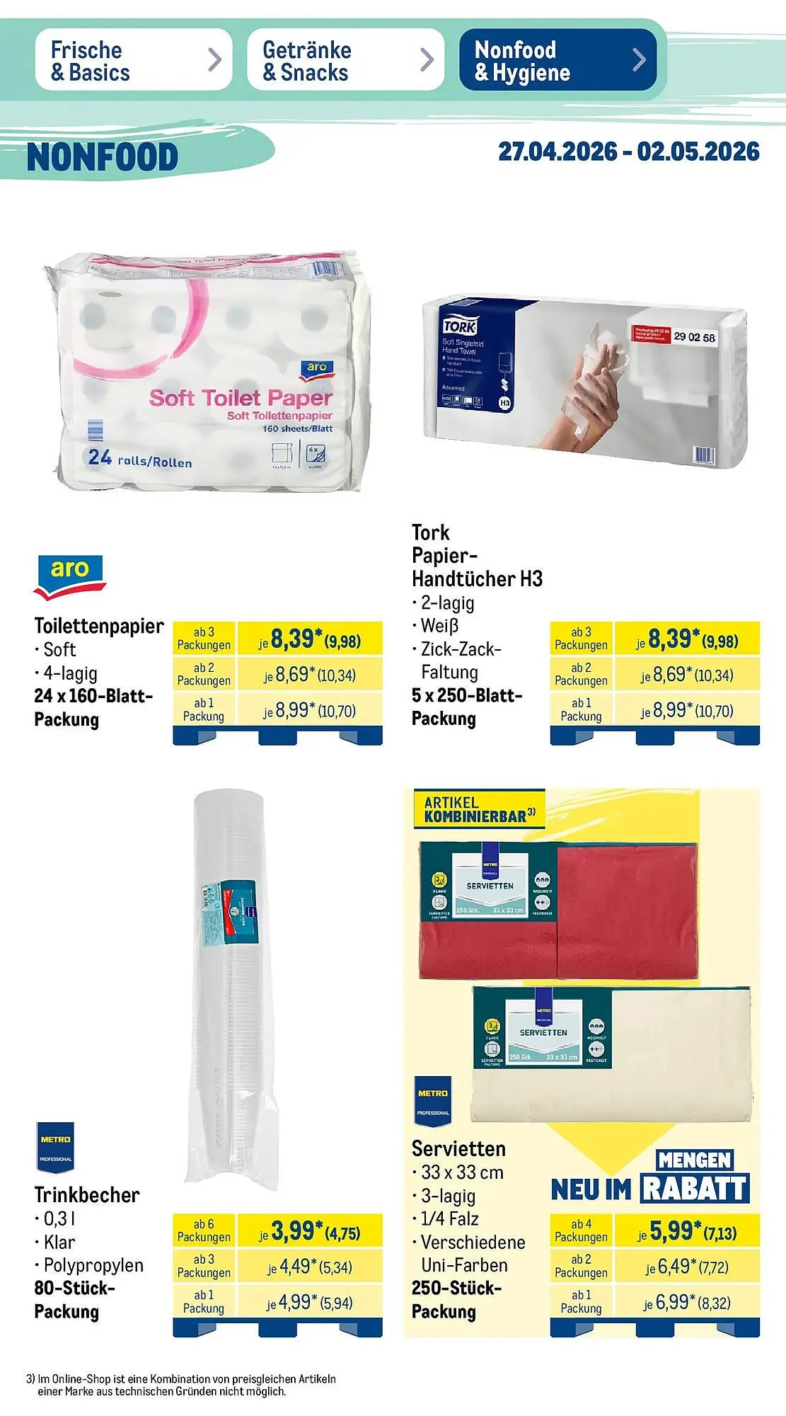 METRO Prospekt von 26. April bis 2. Mai 2026 - Prospekt seite 52