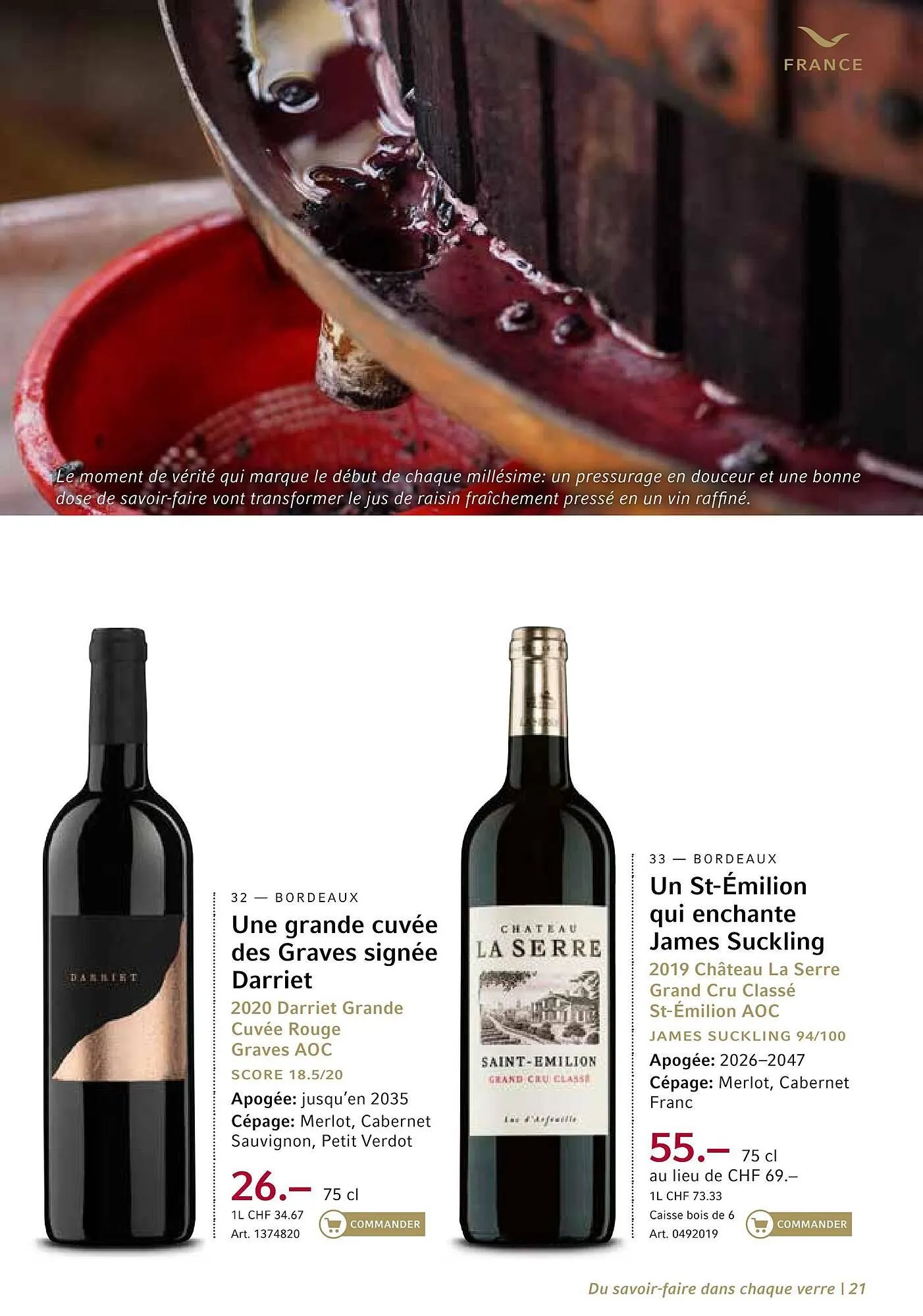 Mövenpick Wein Prospekt von 29. April bis 3. Mai 2025 - Prospekt seite 21