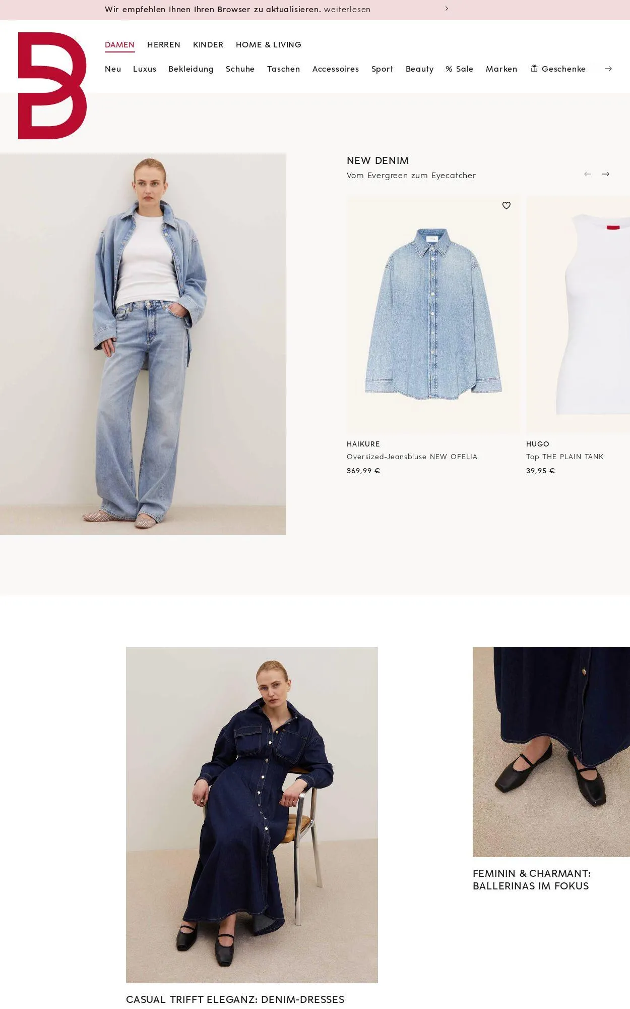 Breuninger Aktueller Prospekt - 1