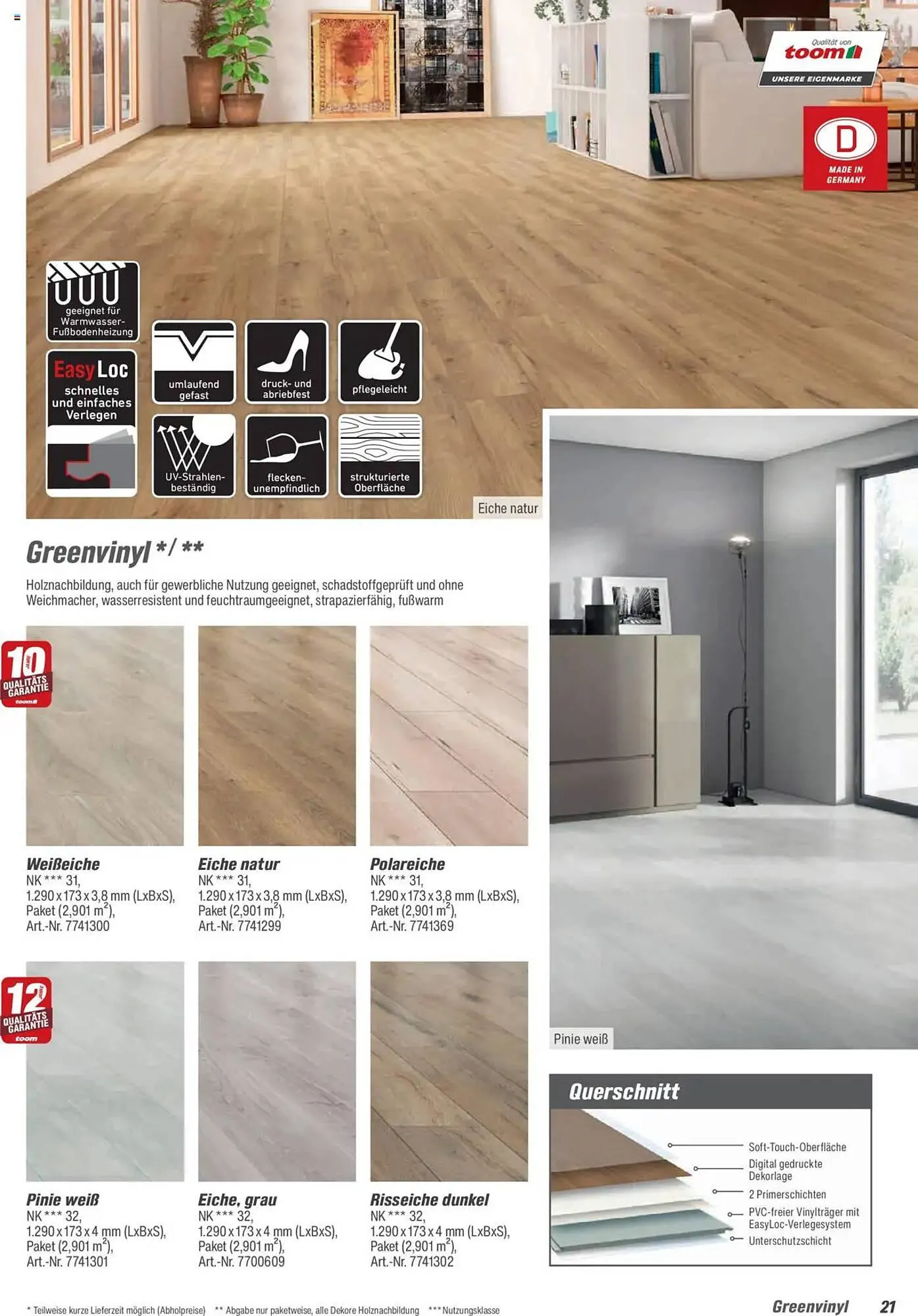 toom Baumarkt Prospekt von 21. August bis 31. Dezember 2025 - Prospekt seite 21