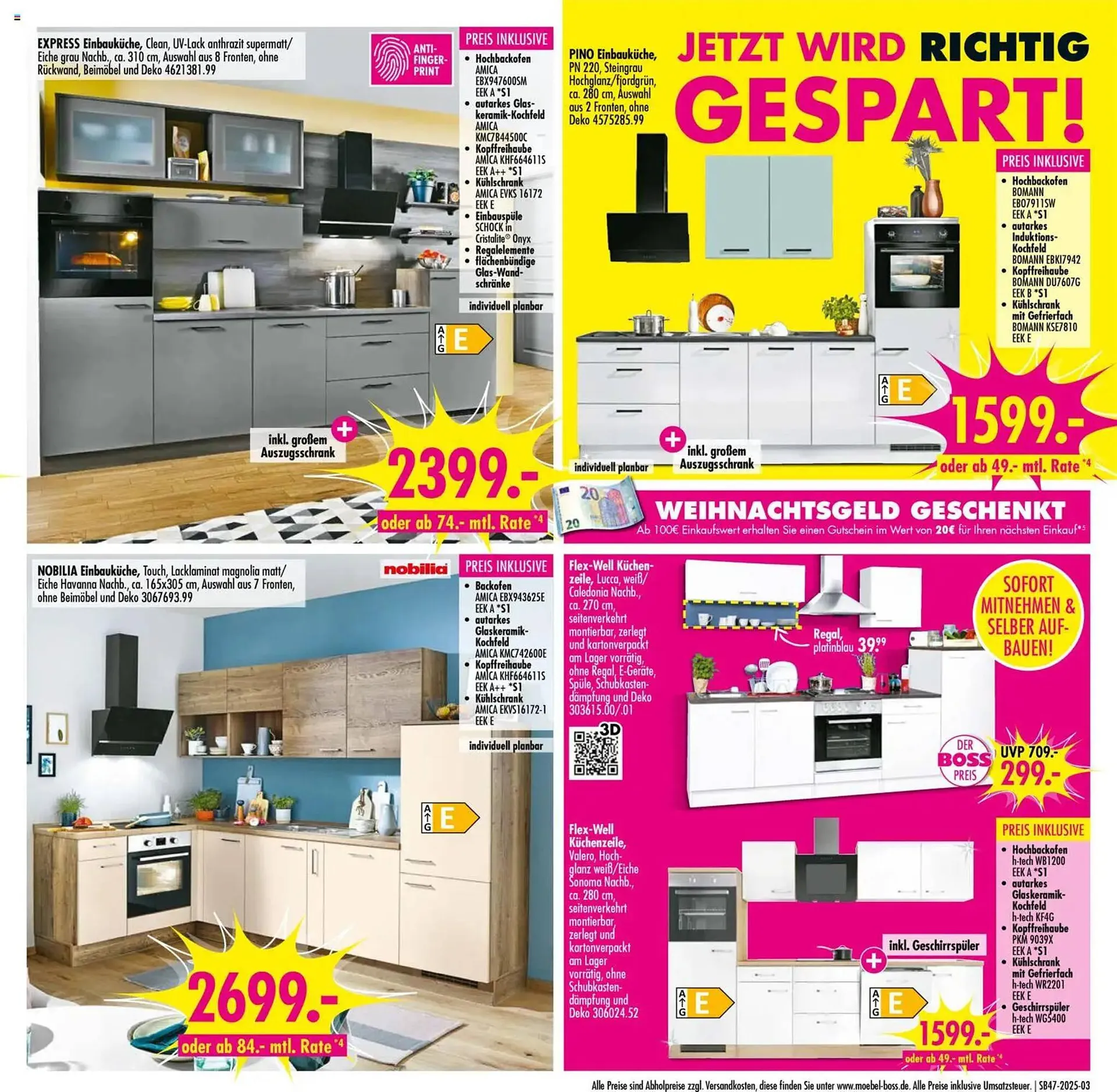 Möbel Boss Prospekt von 15. November bis 21. November 2025 - Prospekt seite 3