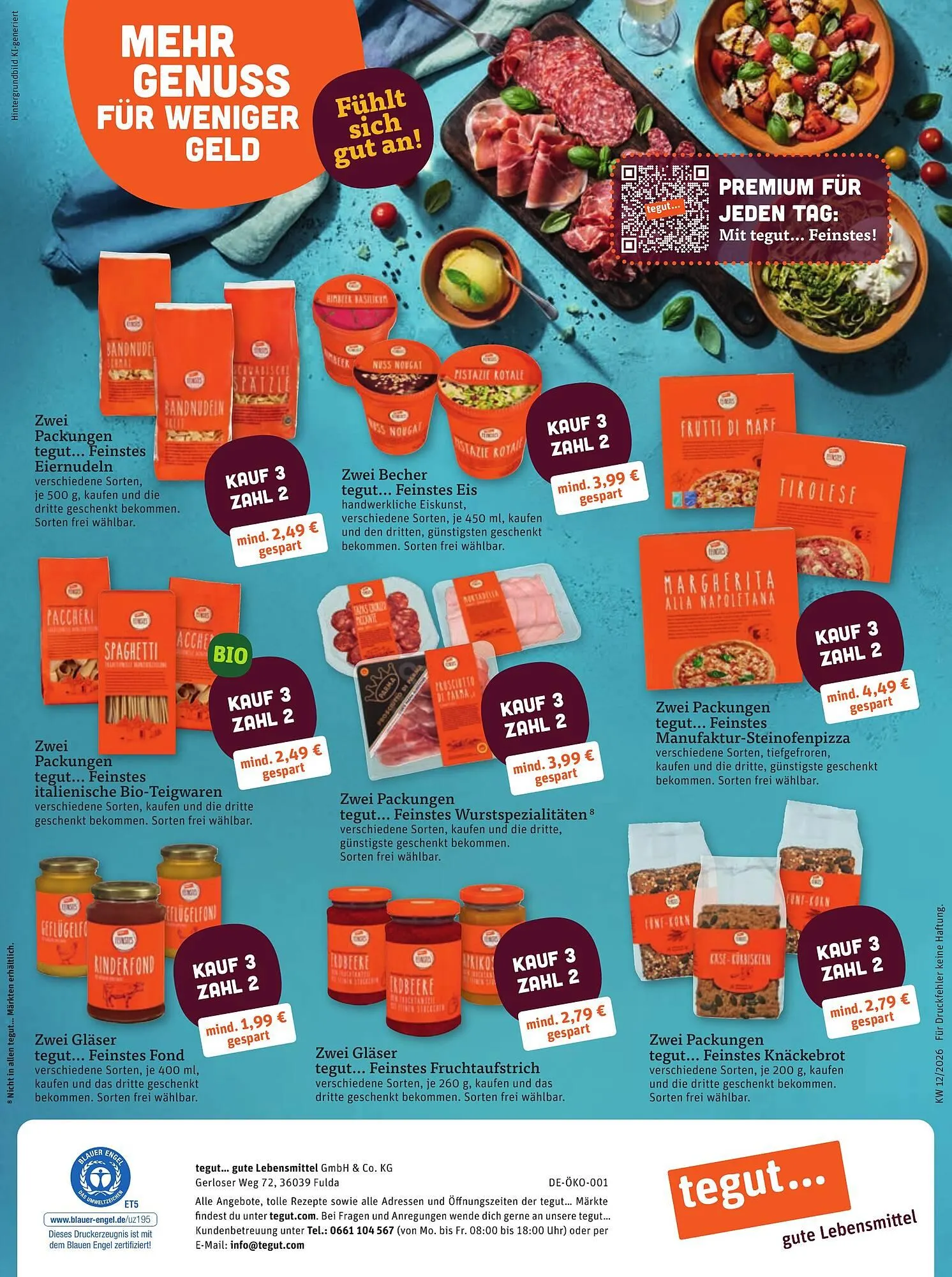 Tegut Prospekt von 20. März bis 21. März 2026 - Prospekt seite 23