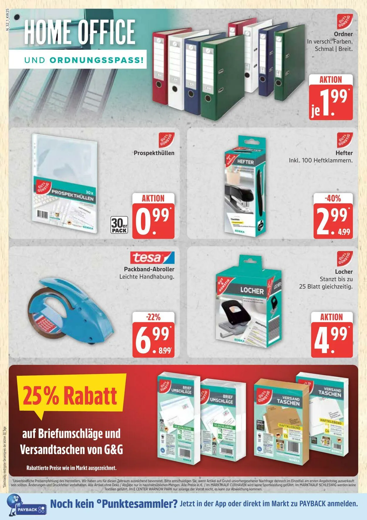 Marktkauf Aktueller Prospekt von 23. Juni bis 28. Juni 2025 - Prospekt seite 32