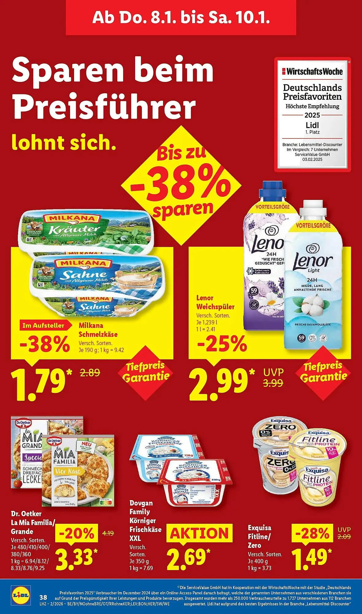 Lidl Prospekt von 4. Januar bis 10. Januar 2026 - Prospekt seite 56