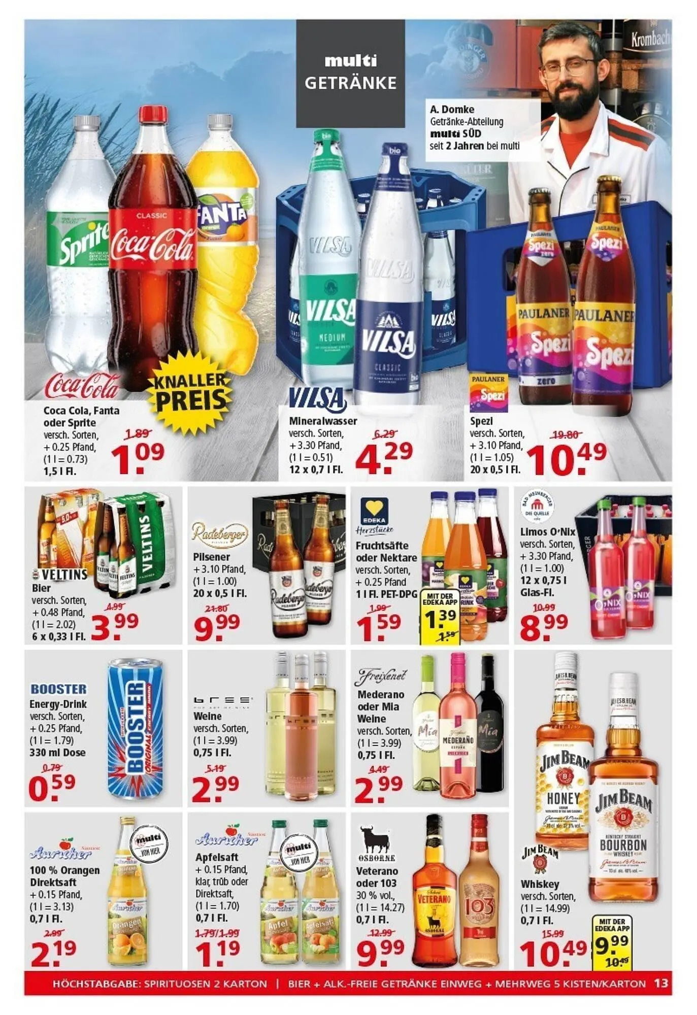 Multi Markt Prospekt von 5. Januar bis 10. Januar 2026 - Prospekt seite 13