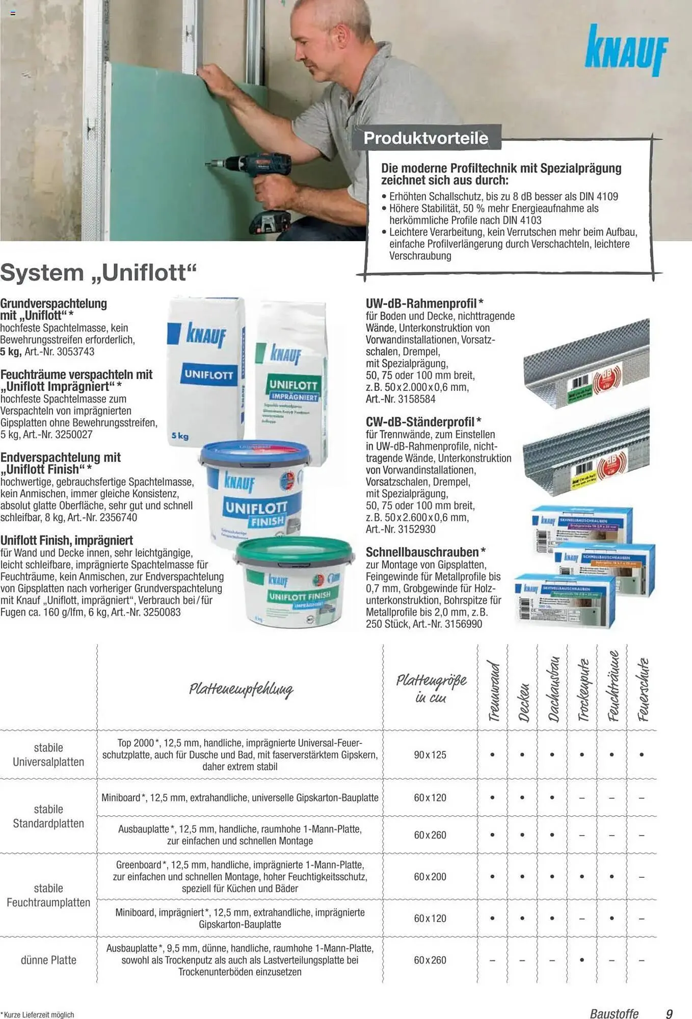toom Baumarkt Prospekt von 4. März bis 30. Juni 2025 - Prospekt seite 9