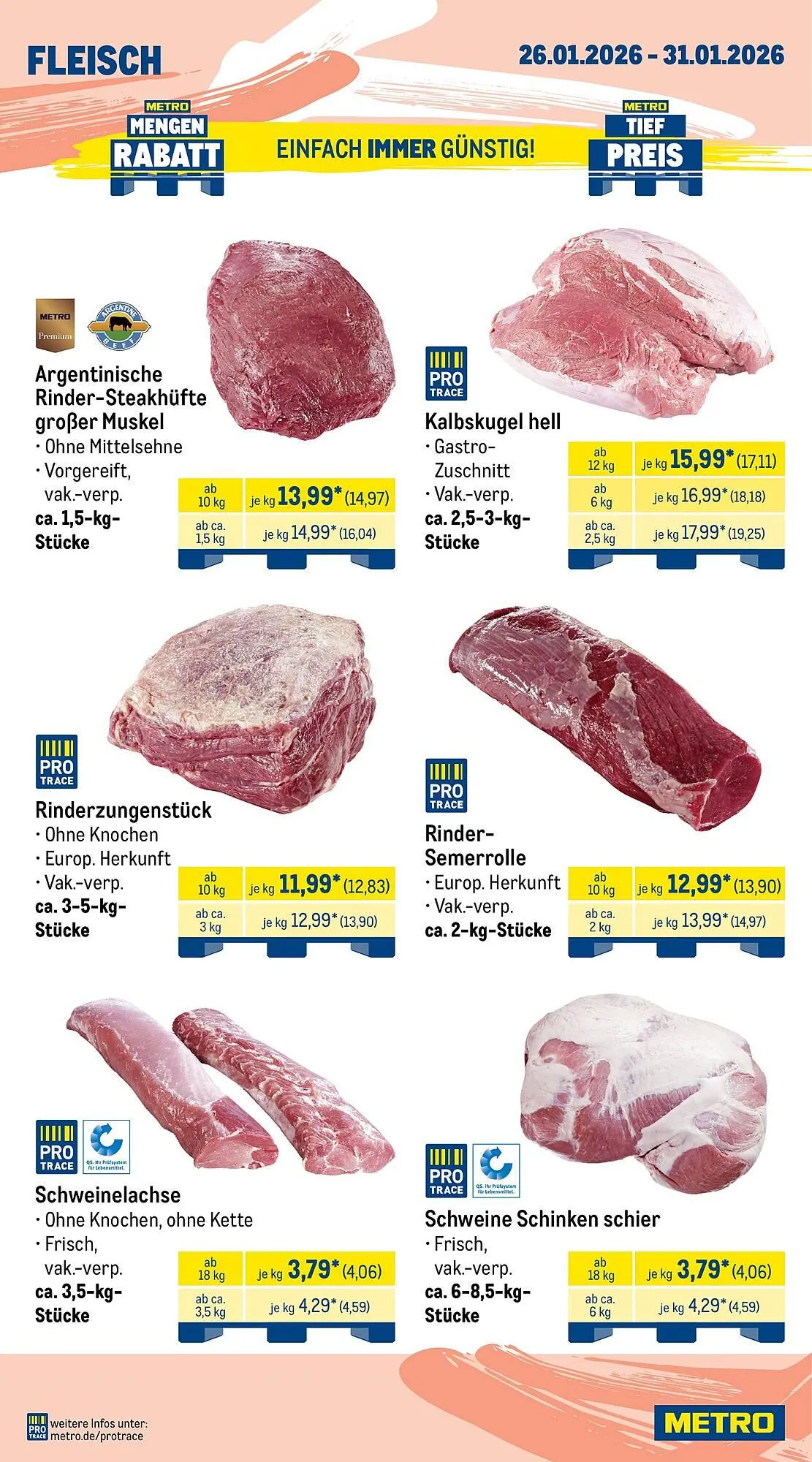 METRO Prospekt von 26. Januar bis 31. Januar 2026 - Prospekt seite 3