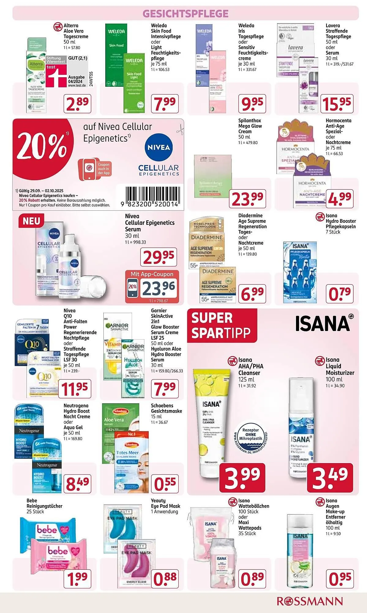 Rossmann Prospekt von 29. September bis 2. Oktober 2025 - Prospekt seite 7