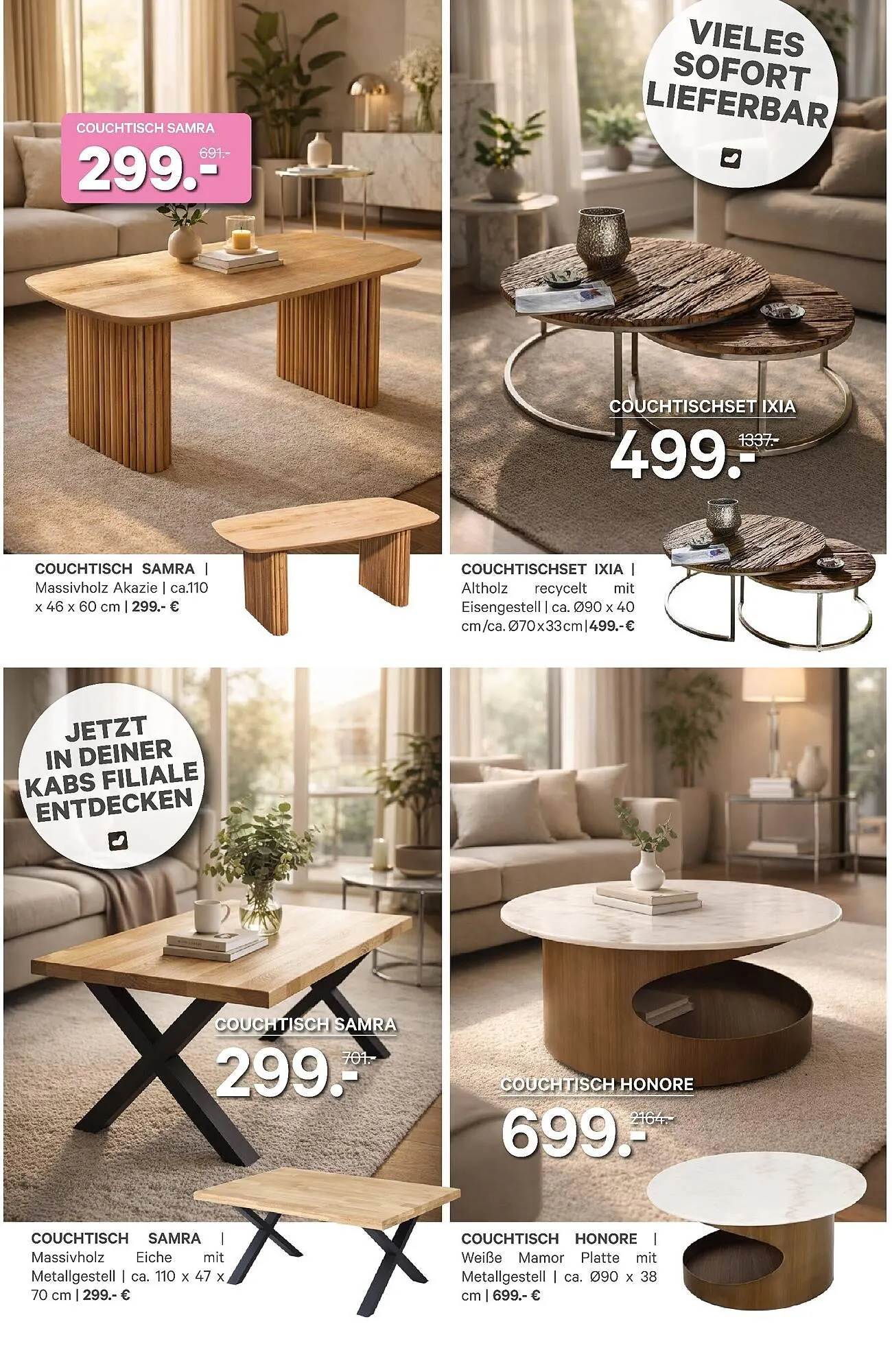 Kabs Polsterwelt Prospekt von 26. März bis 29. April 2026 - Prospekt seite 36