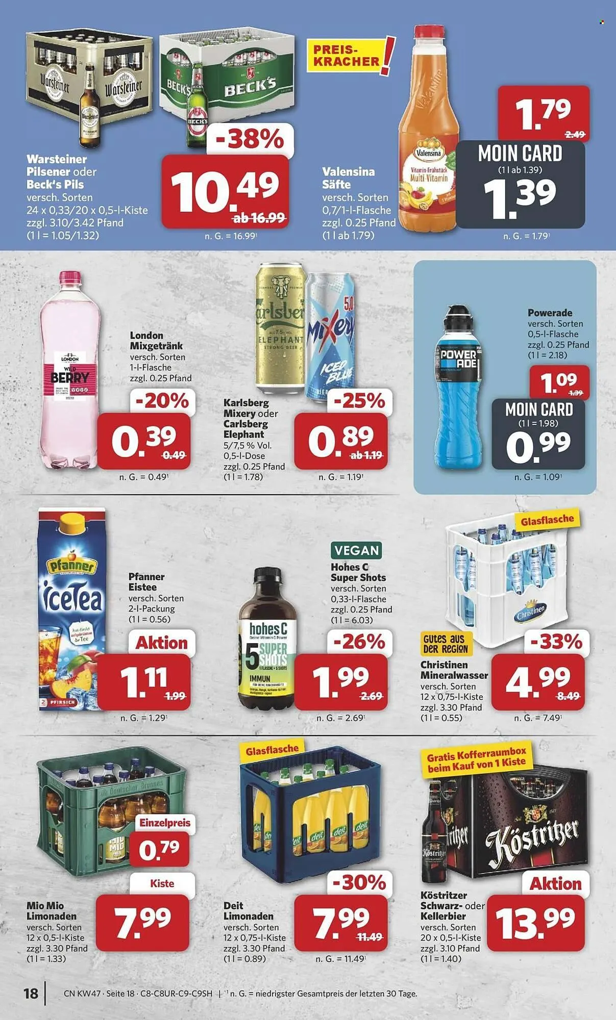 Combi Prospekt von 17. November bis 22. November 2025 - Prospekt seite 19