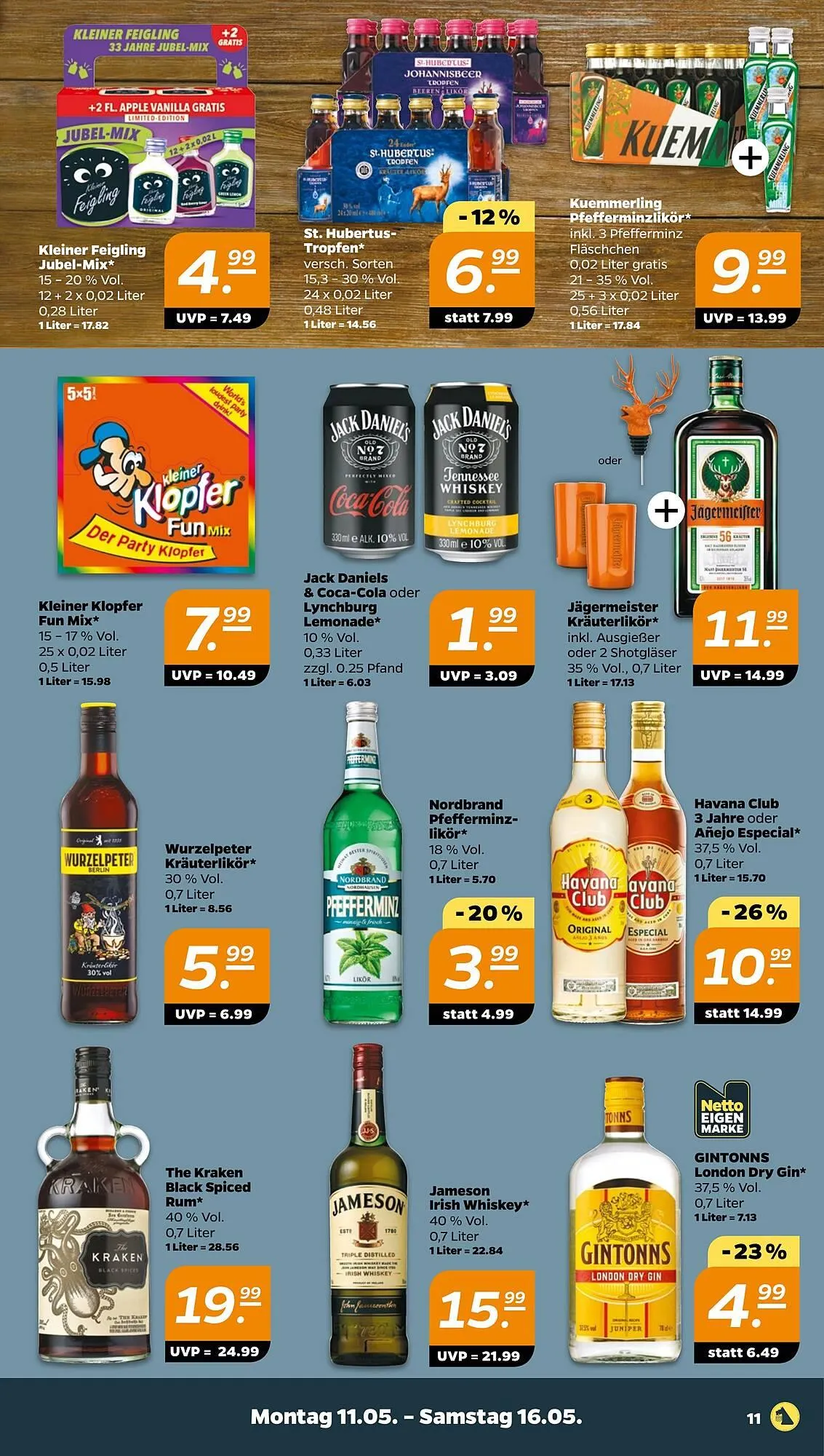 NETTO Prospekt von 11. Mai bis 16. Mai 2026 - Prospekt seite 11