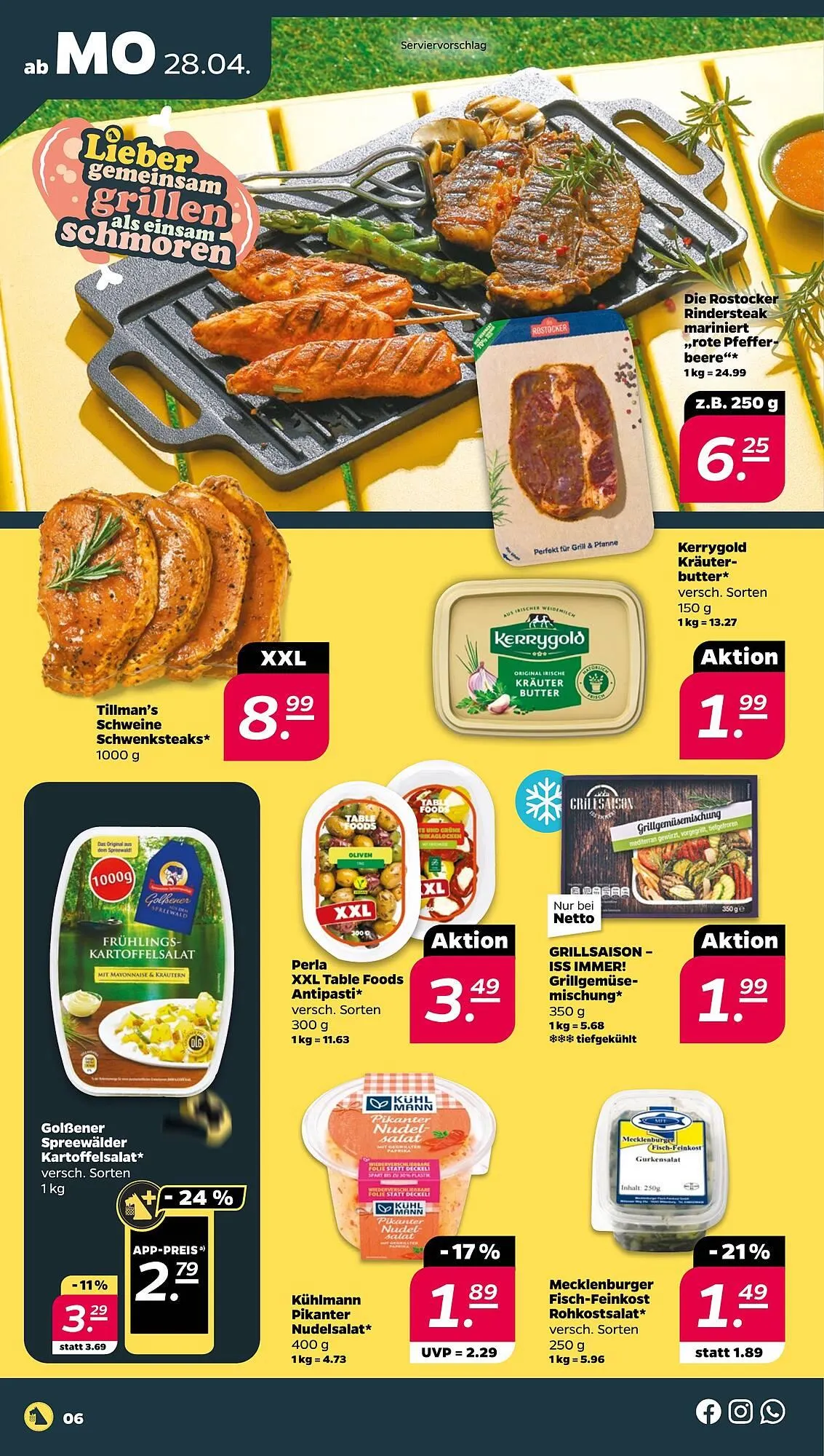 NETTO Prospekt von 28. April bis 3. Mai 2025 - Prospekt seite 6