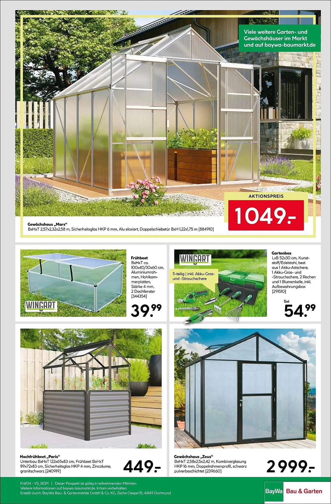 BayWa Prospekt von 19. Januar bis 25. Januar 2026 - Prospekt seite 15